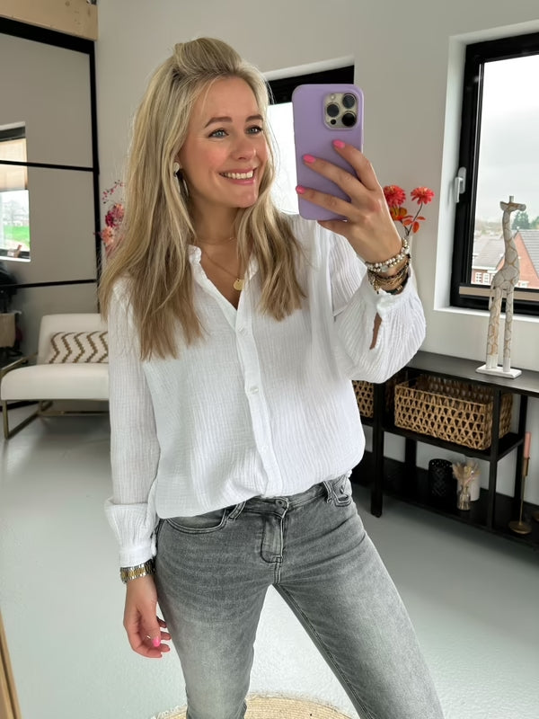 Blouse Karleen Wit voor dames