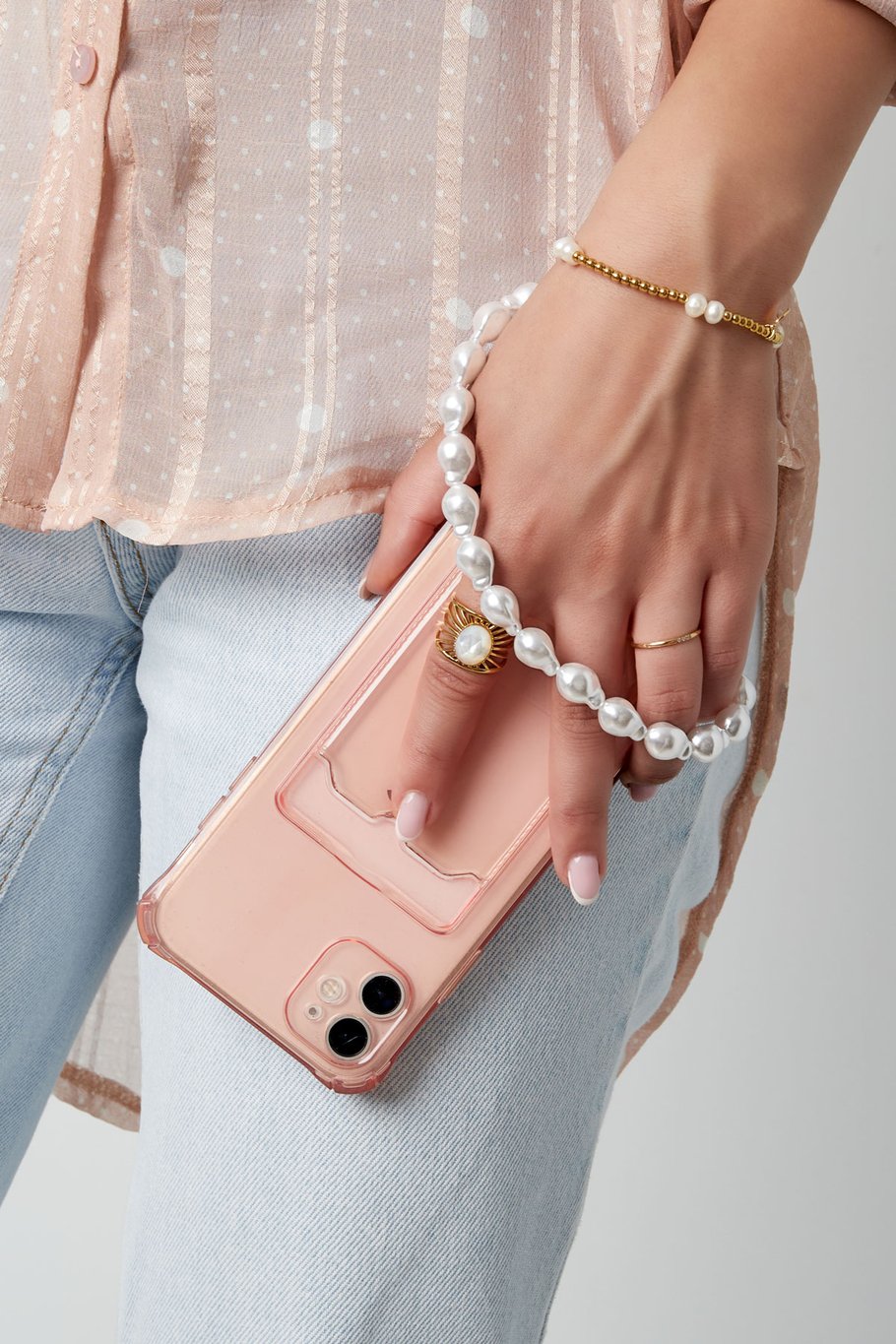 Parel Telefoonkoord voor dames