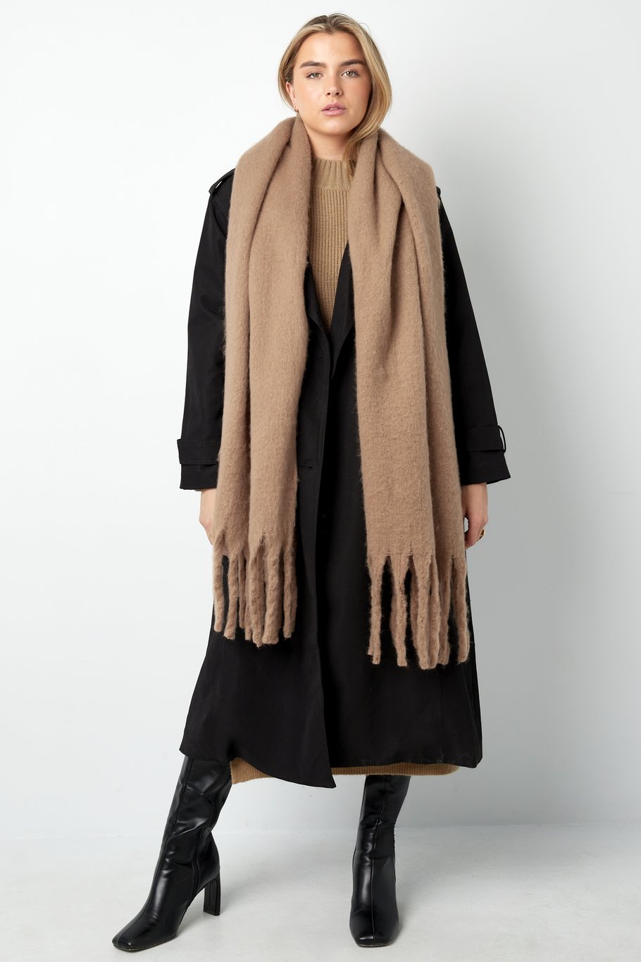 Sjaal Camel voor dames