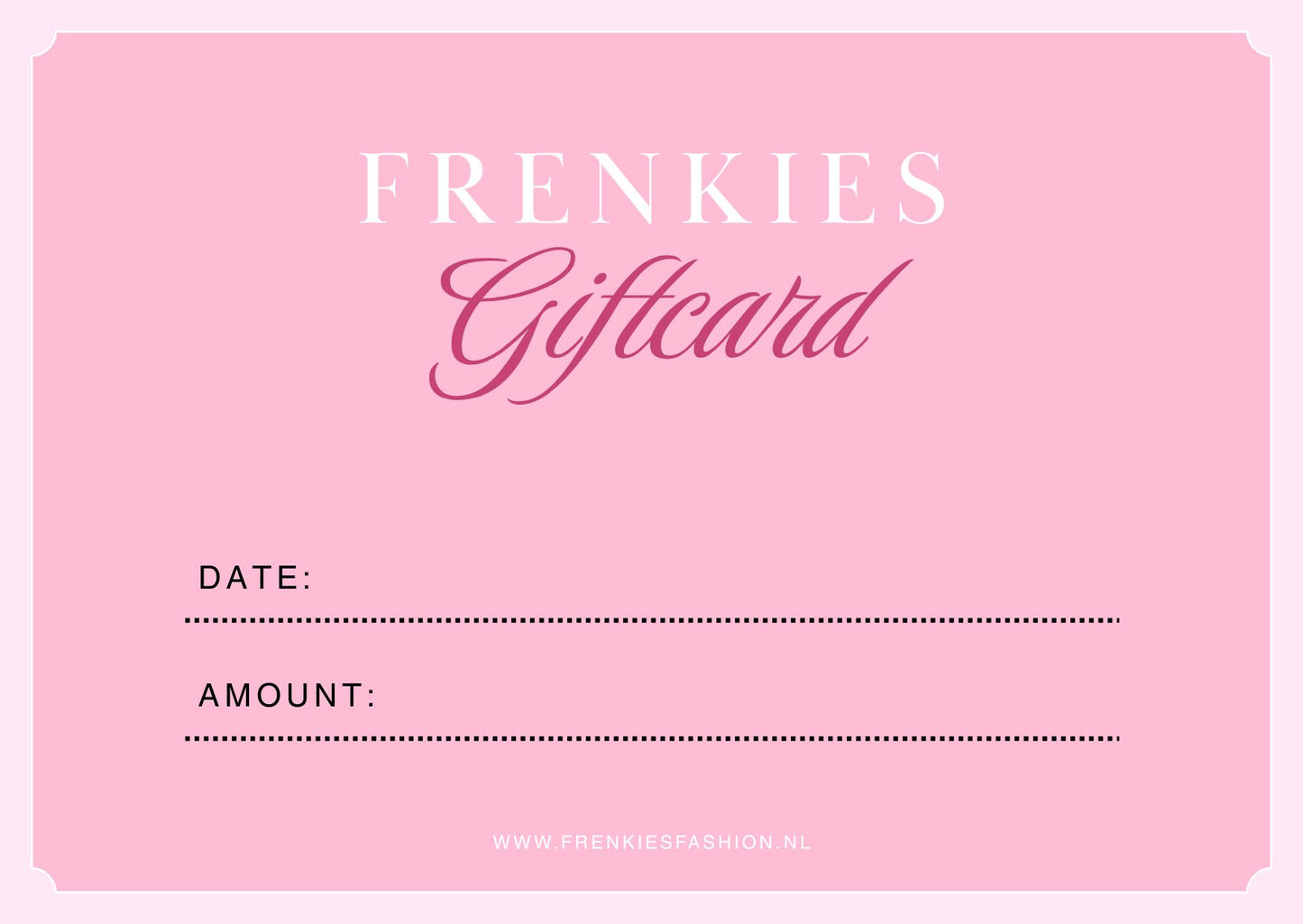 Frenkies Giftcard