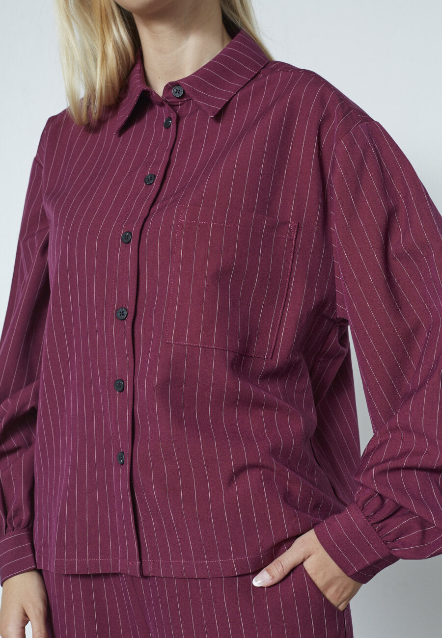 Blouse Verina Bordeaux voor dames
