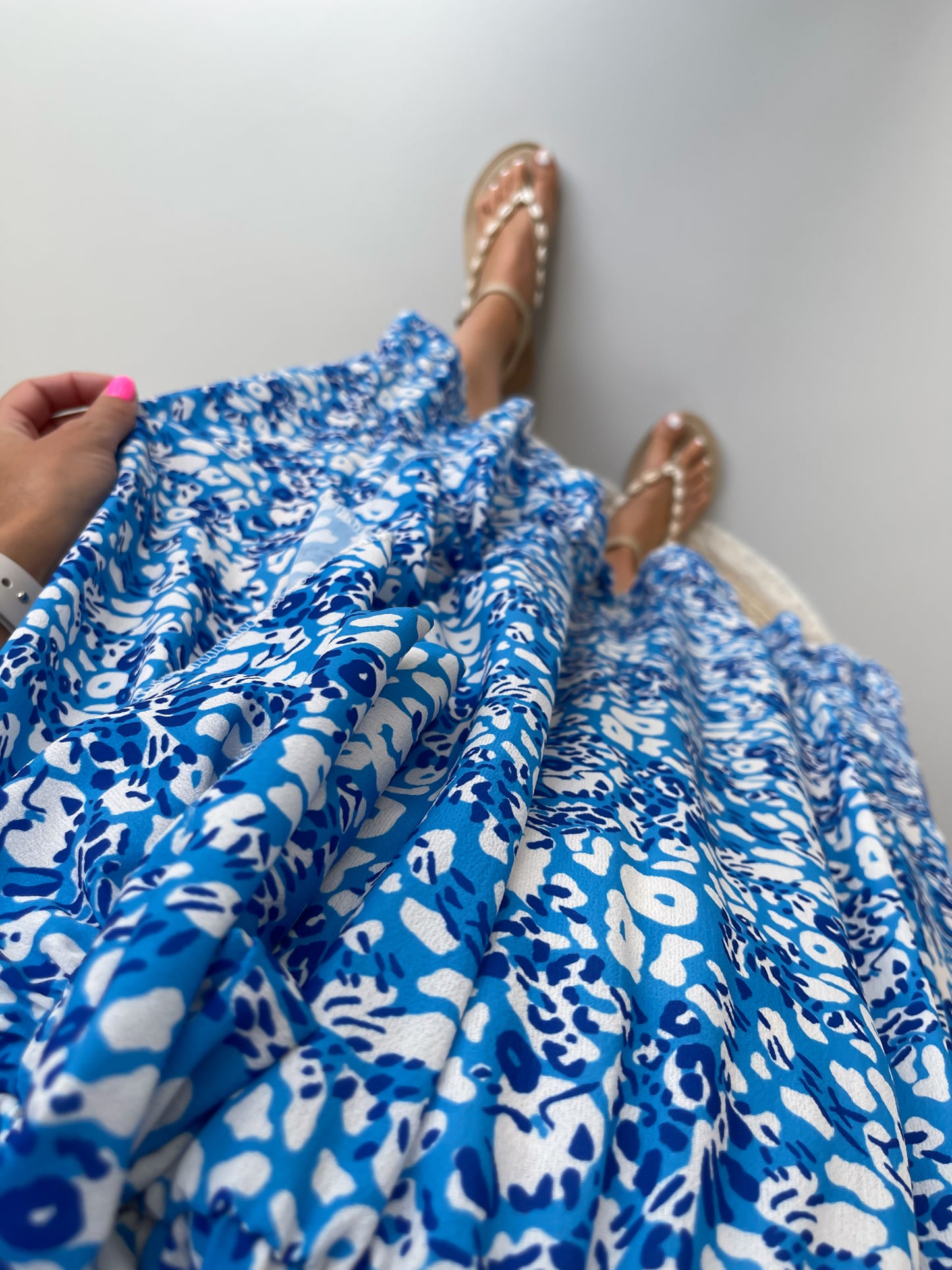 Jurk Isolde Blauw voor dames