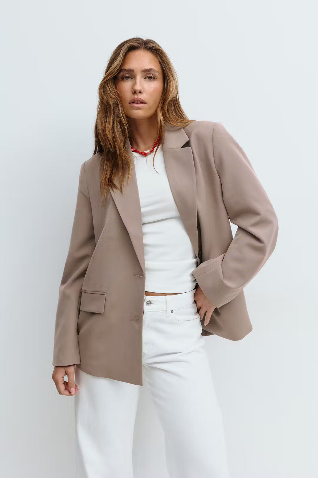 Blazer Vieve Taupe voor dames