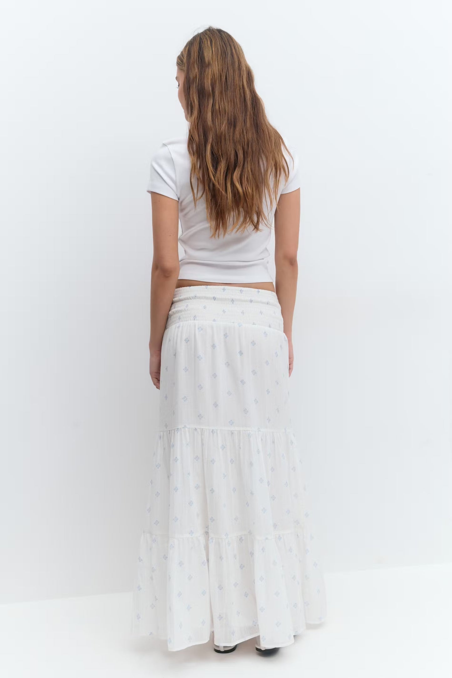 Skirt Maxi Wit voor dames