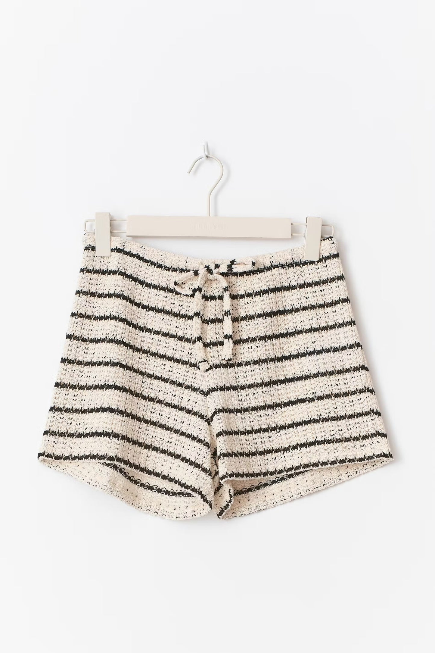 Short Crochet Offwhite voor dames
