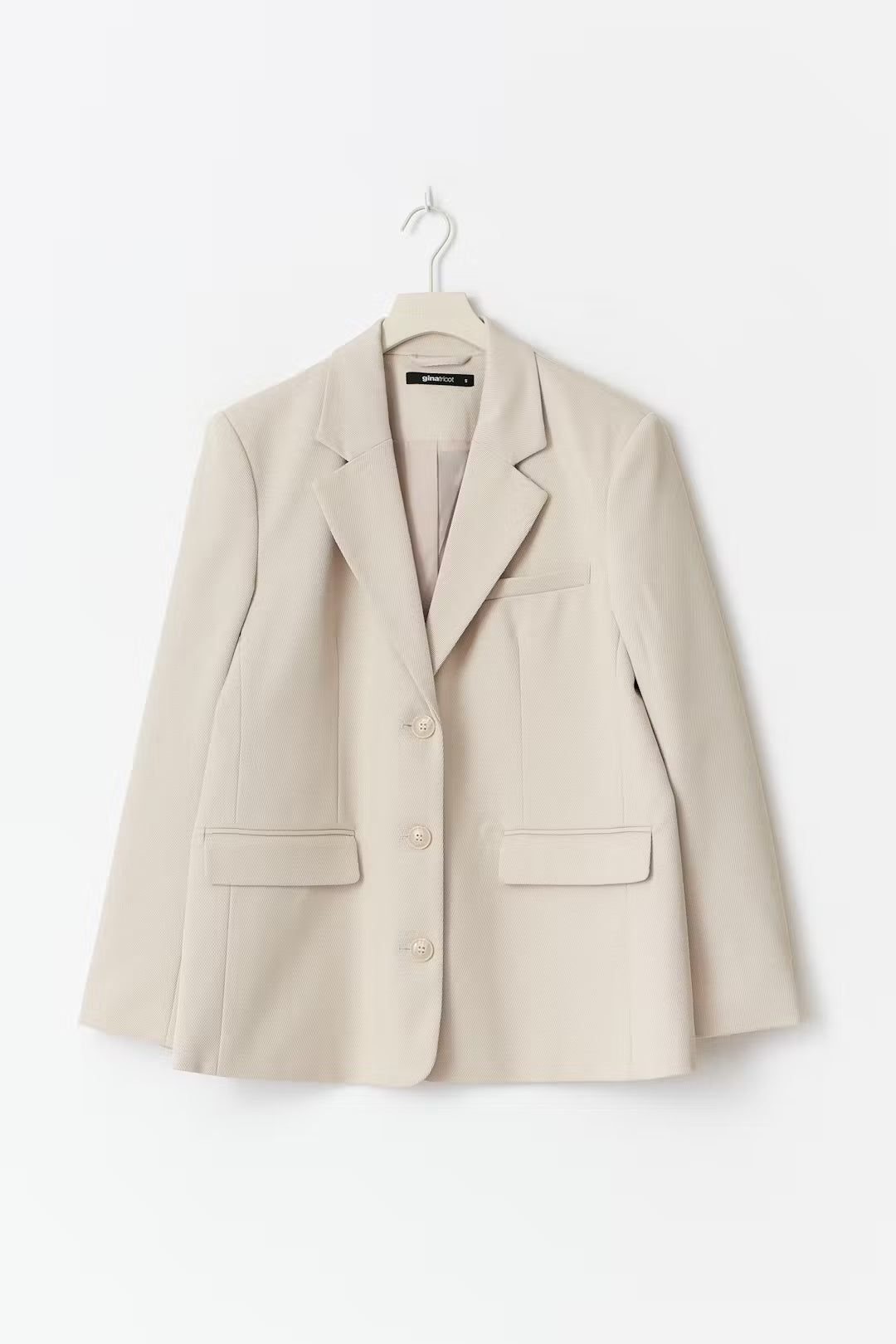 Blazer Twill Beige voor dames