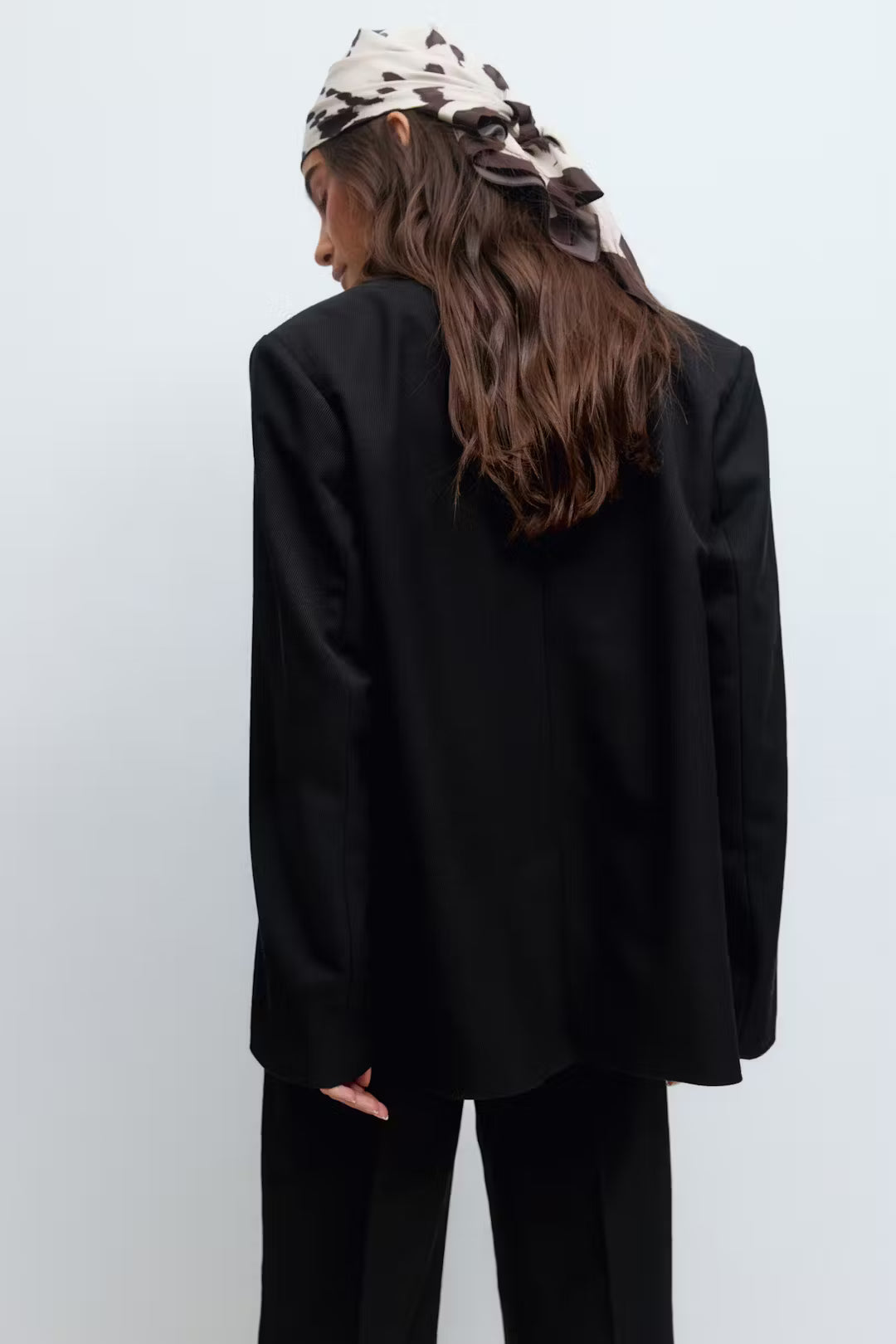 Blazer Twill Zwart voor dames