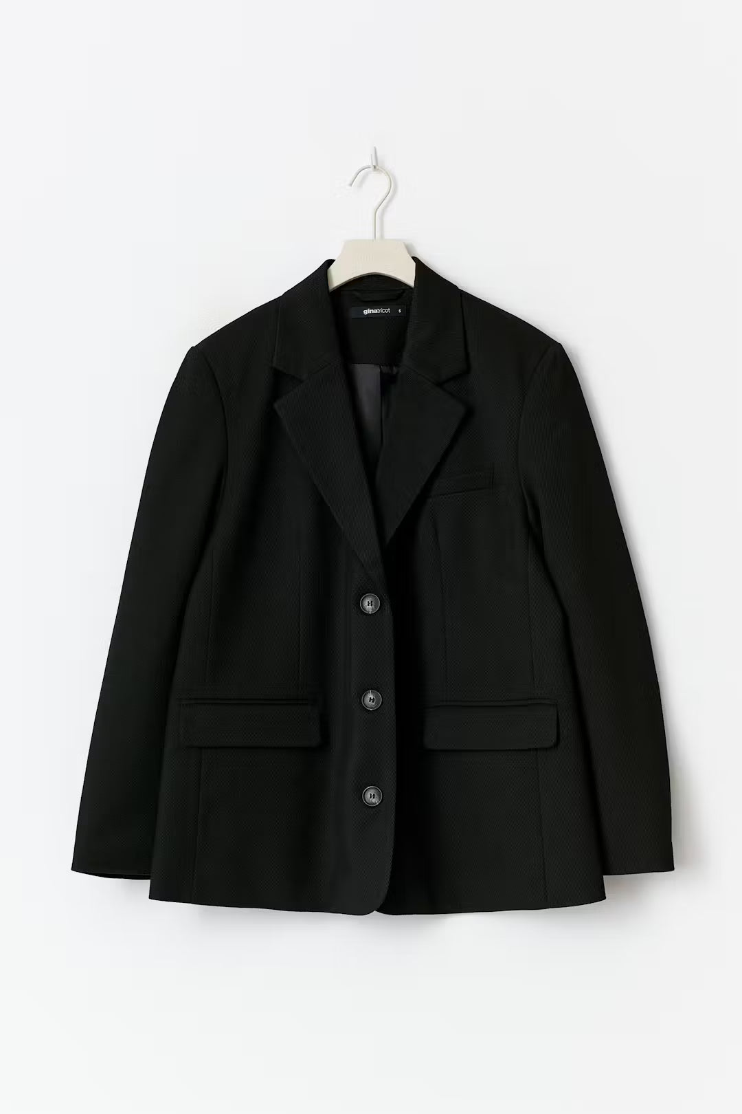 Blazer Twill Zwart voor dames