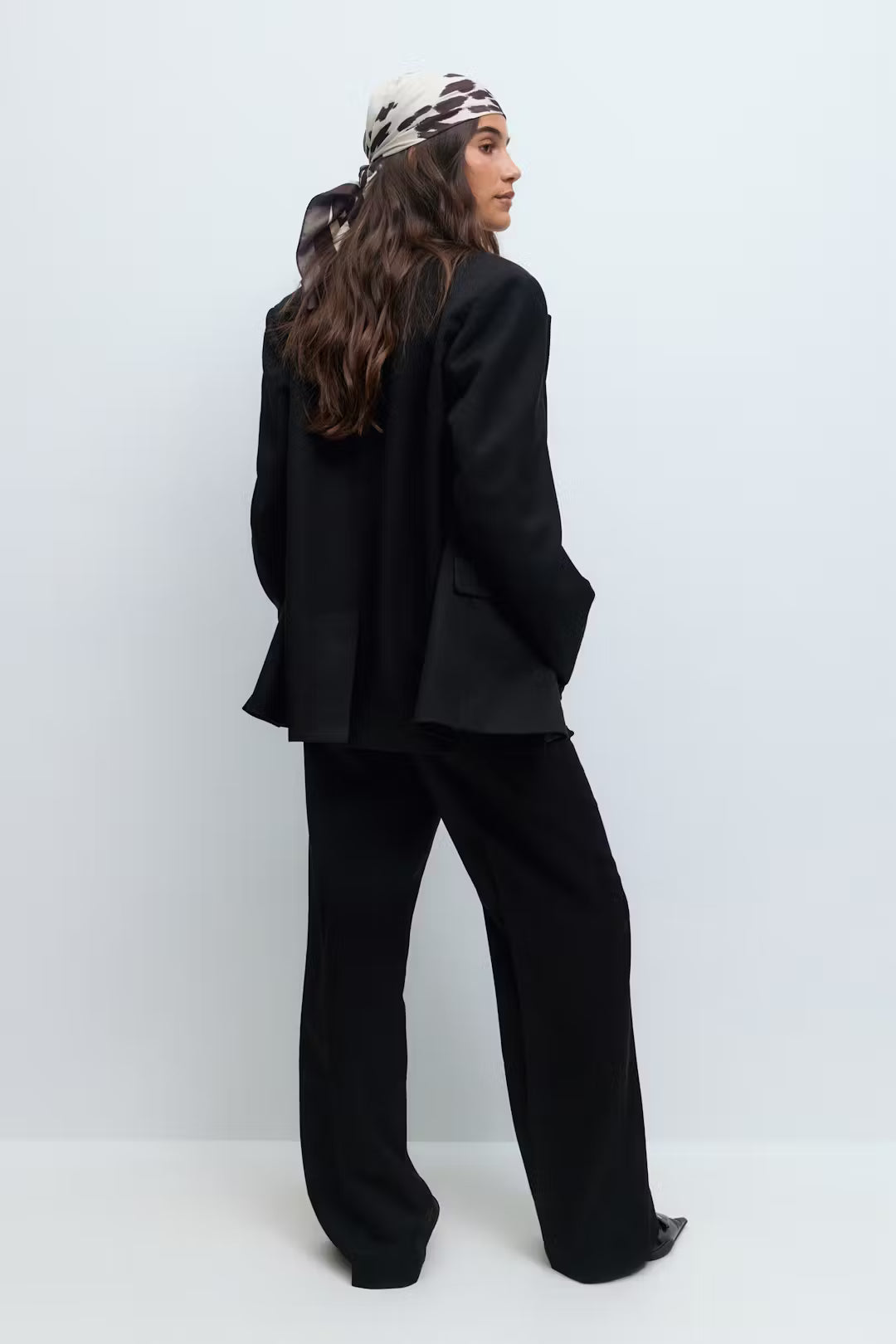 Broek Twill Zwart voor dames