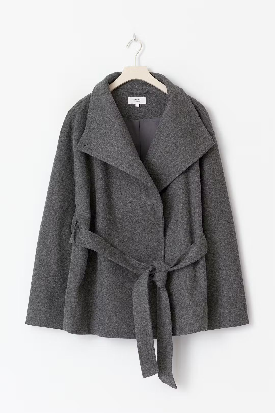 Jas High Neck Grijs voor dames