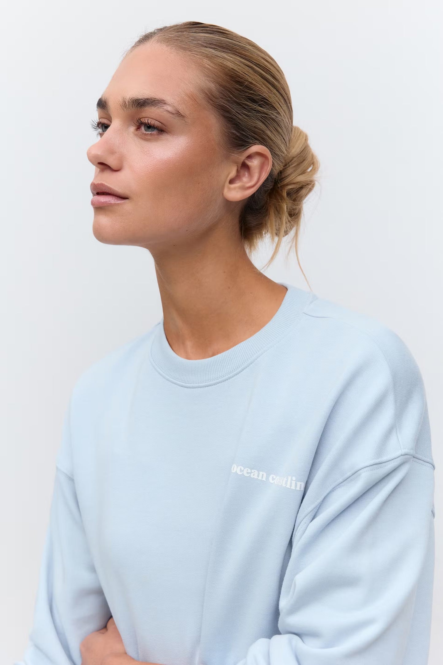 Sweater Printed Blauw voor dames