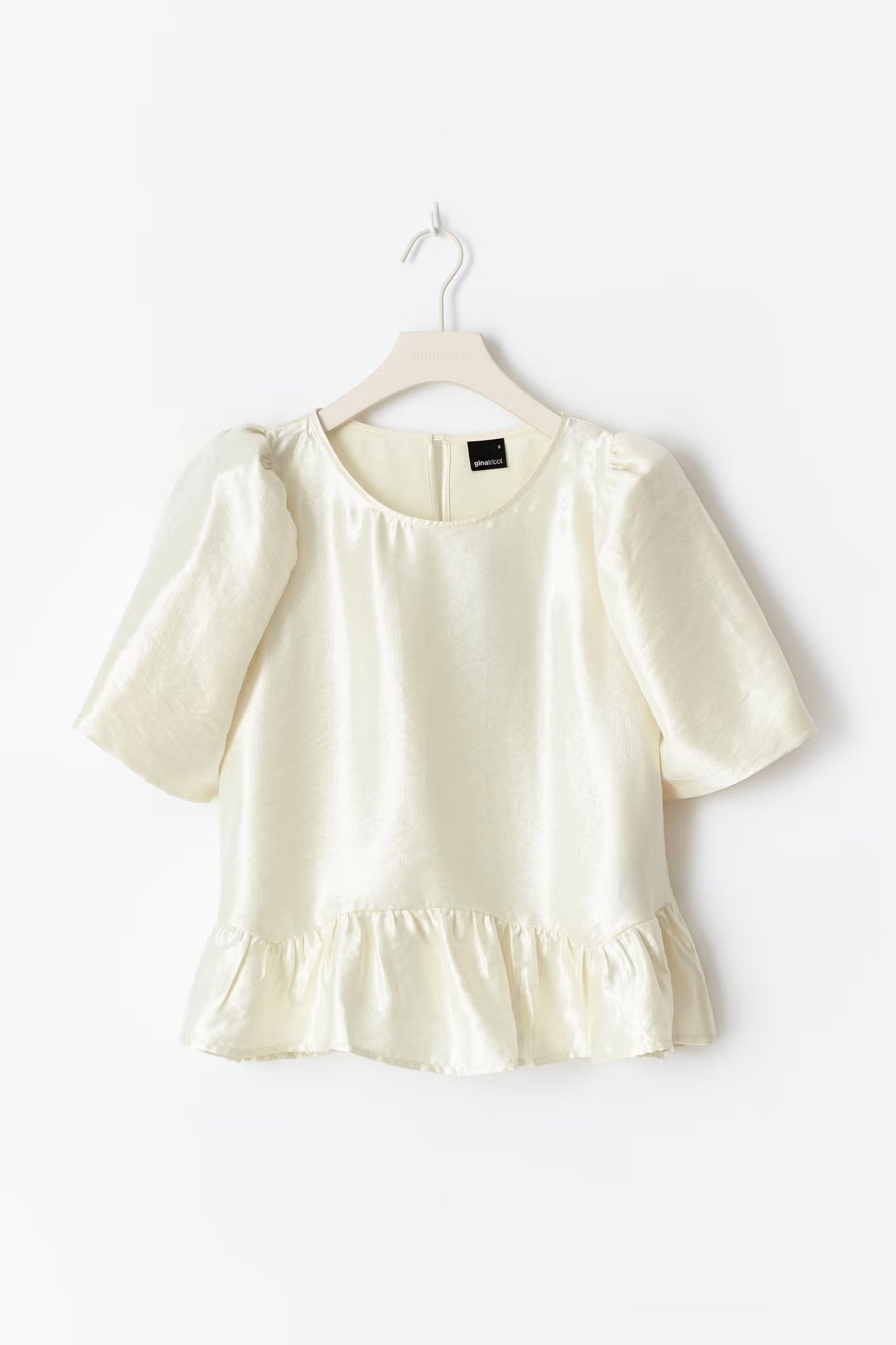 Blouse Puff Wit voor dames