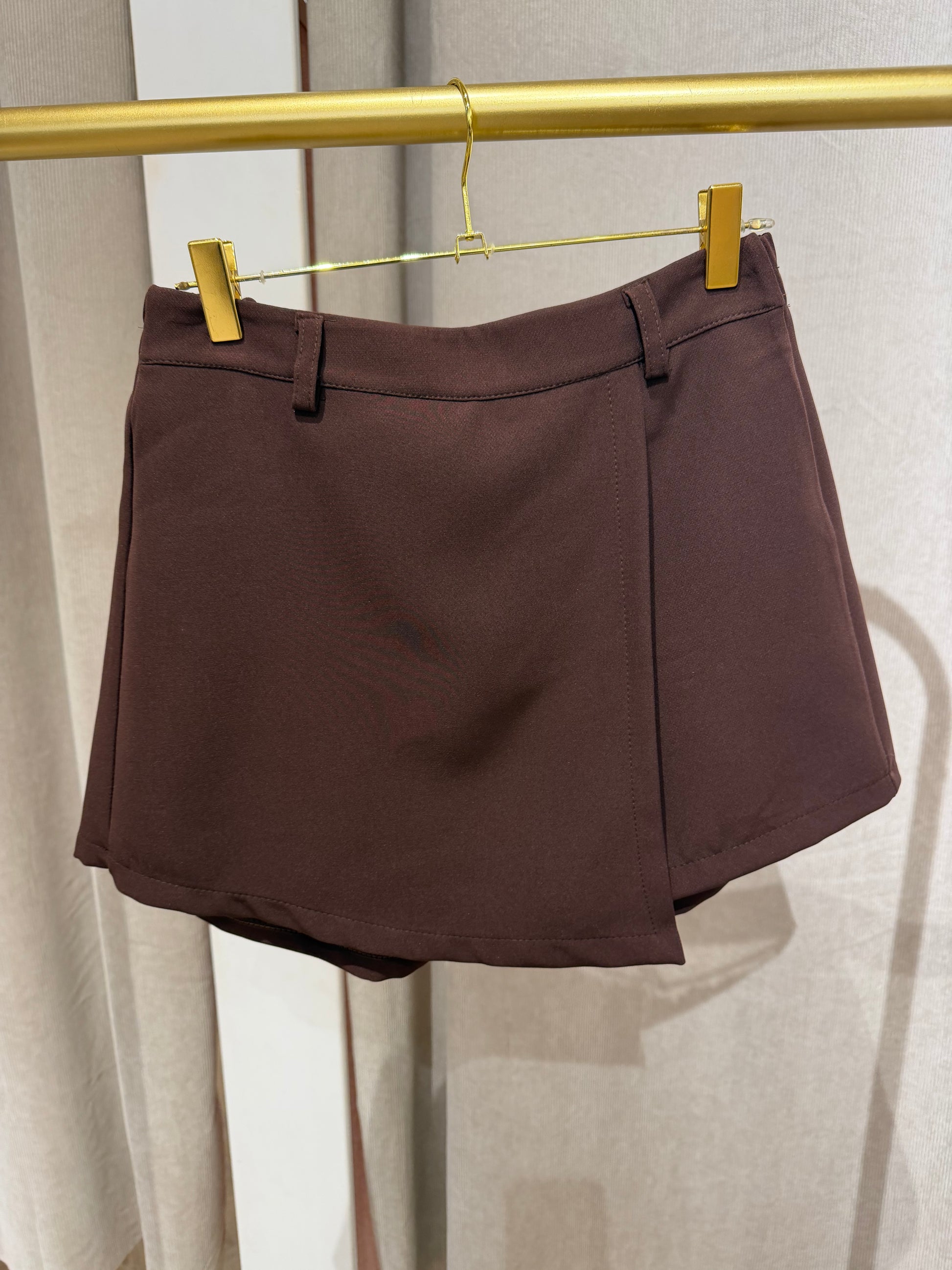 Skort Daisy Bruin voor dames