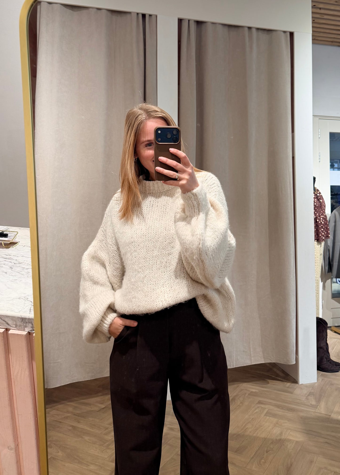 Trui Nora Beige voor dames