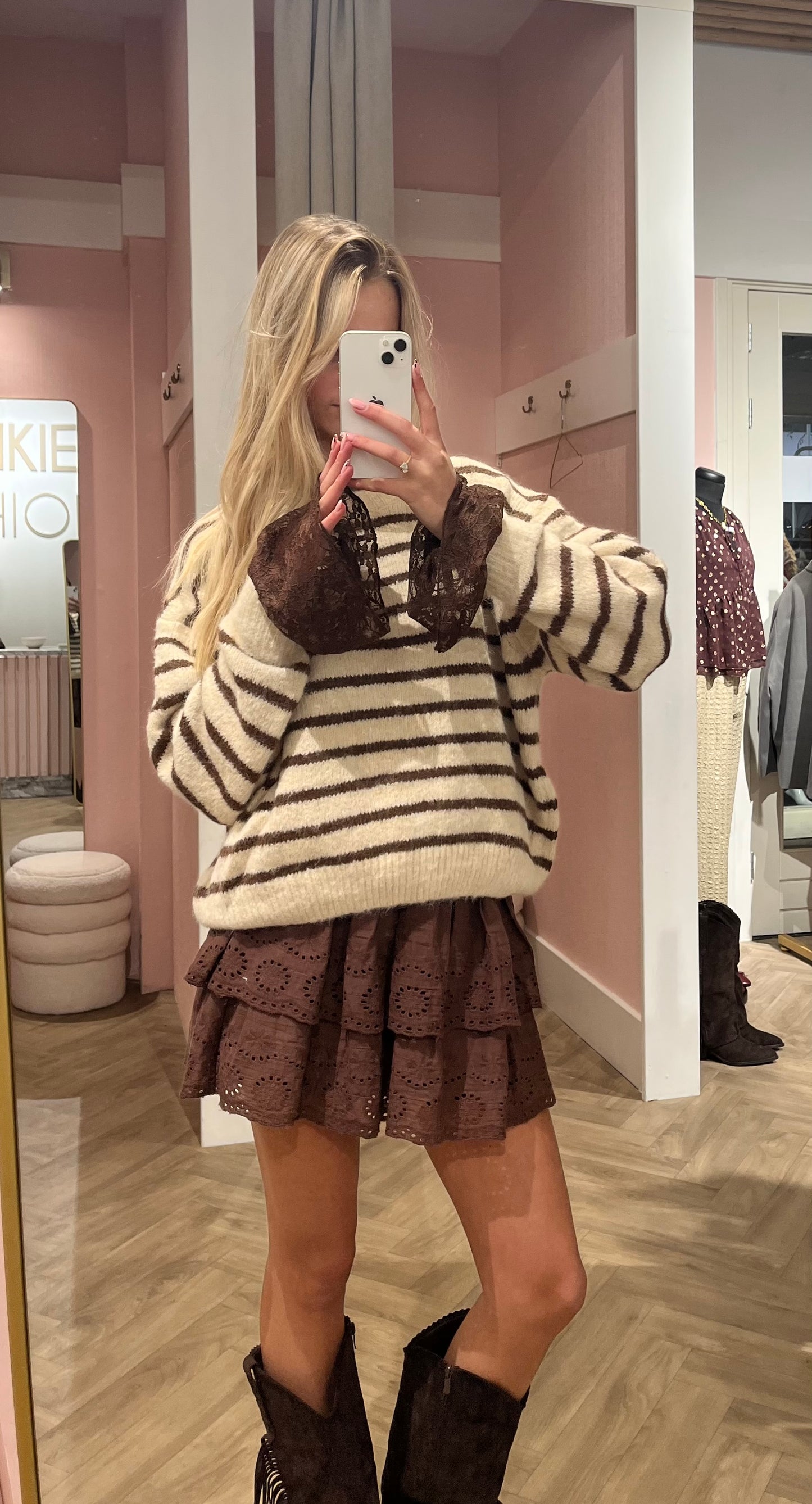 Trui Sara Beige voor dames