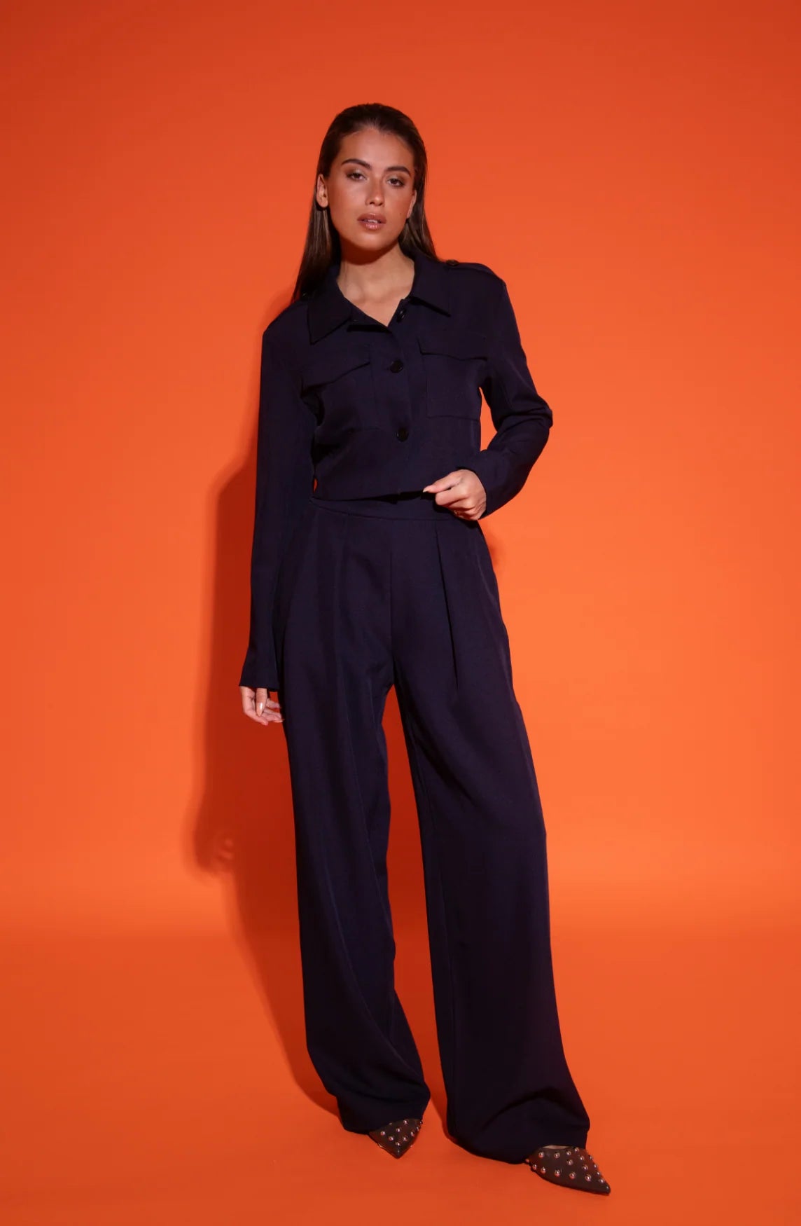 Broek Jasmin Blauw voor dames