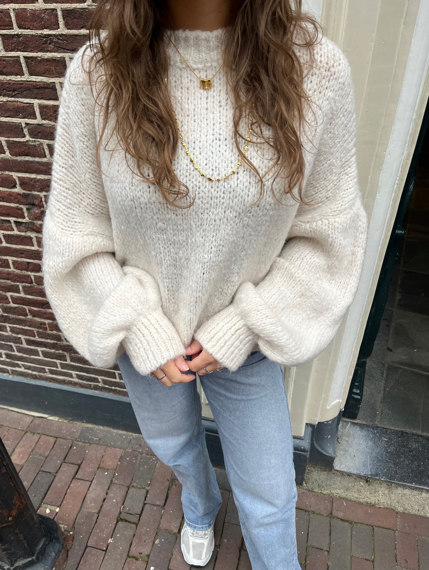 Trui Nora Beige voor dames