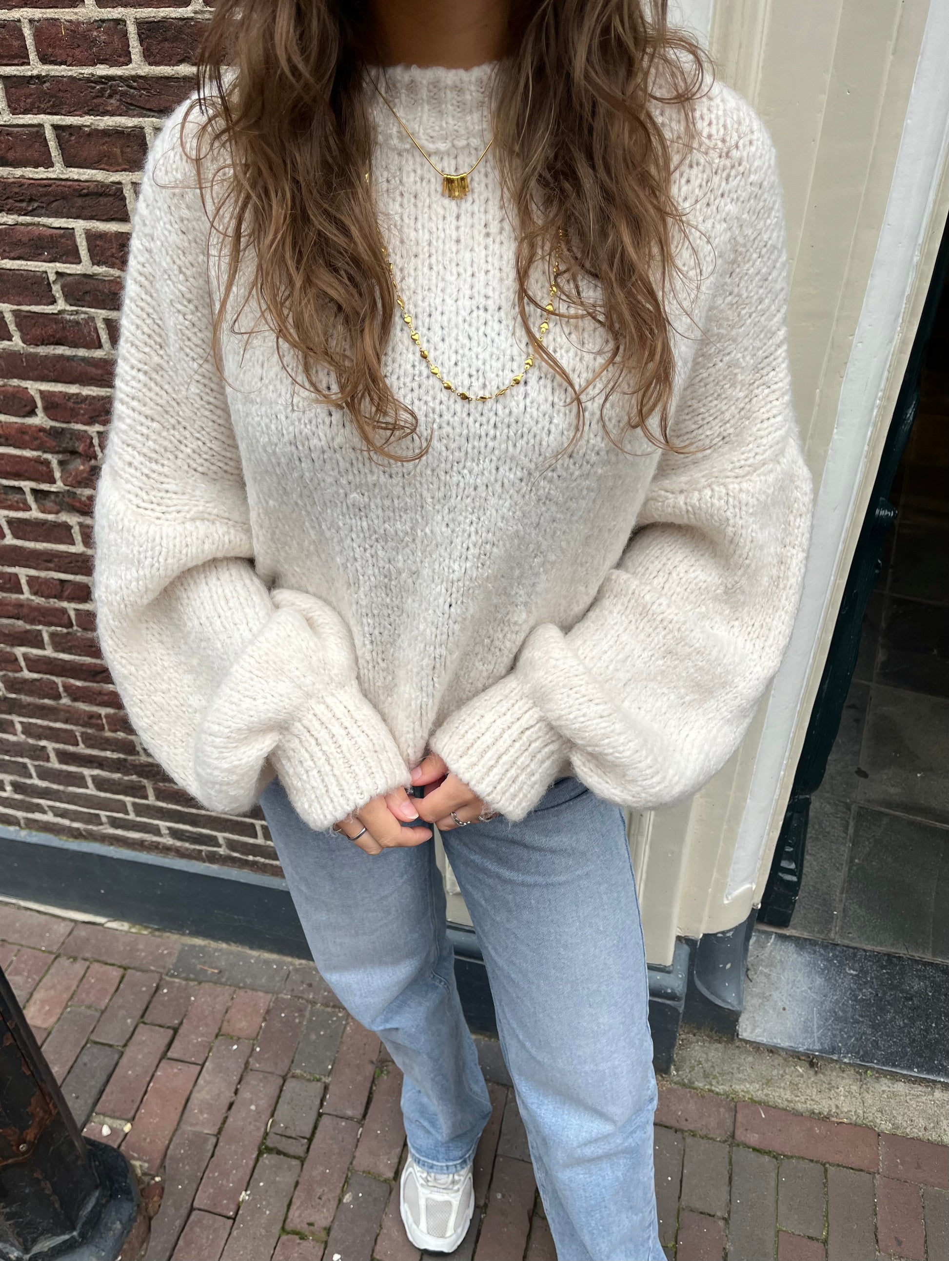 Trui Nora Beige voor dames