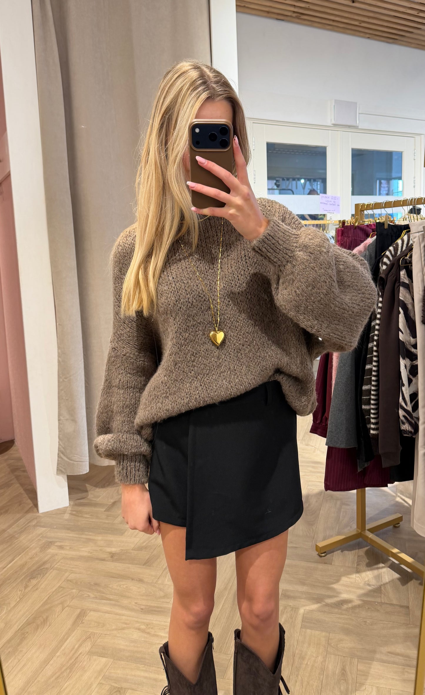 Skort Daisy Zwart voor dames