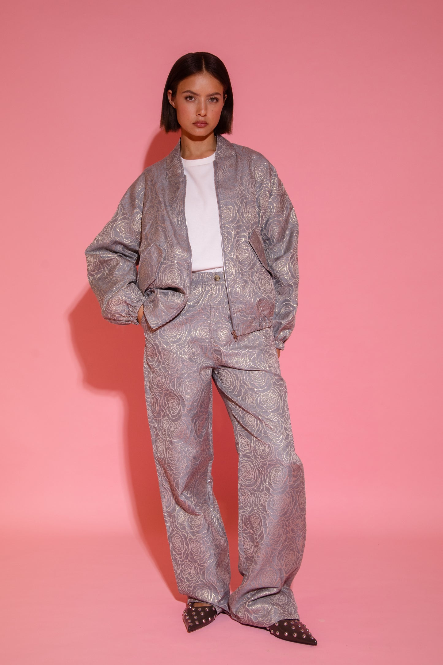 Pants Save The Last Dance Grey voor dames