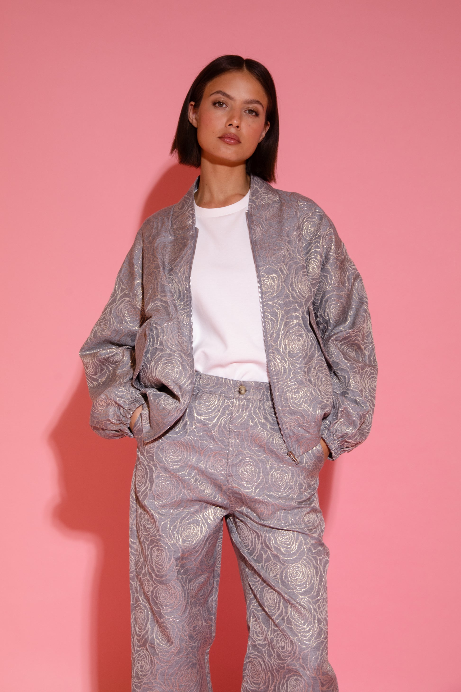 Pants Save The Last Dance Grey voor dames