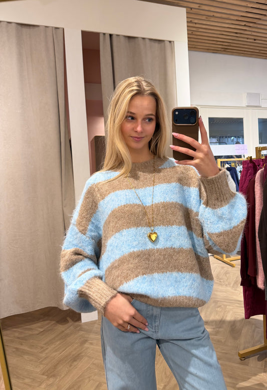 Trui Pien Blauw voor dames