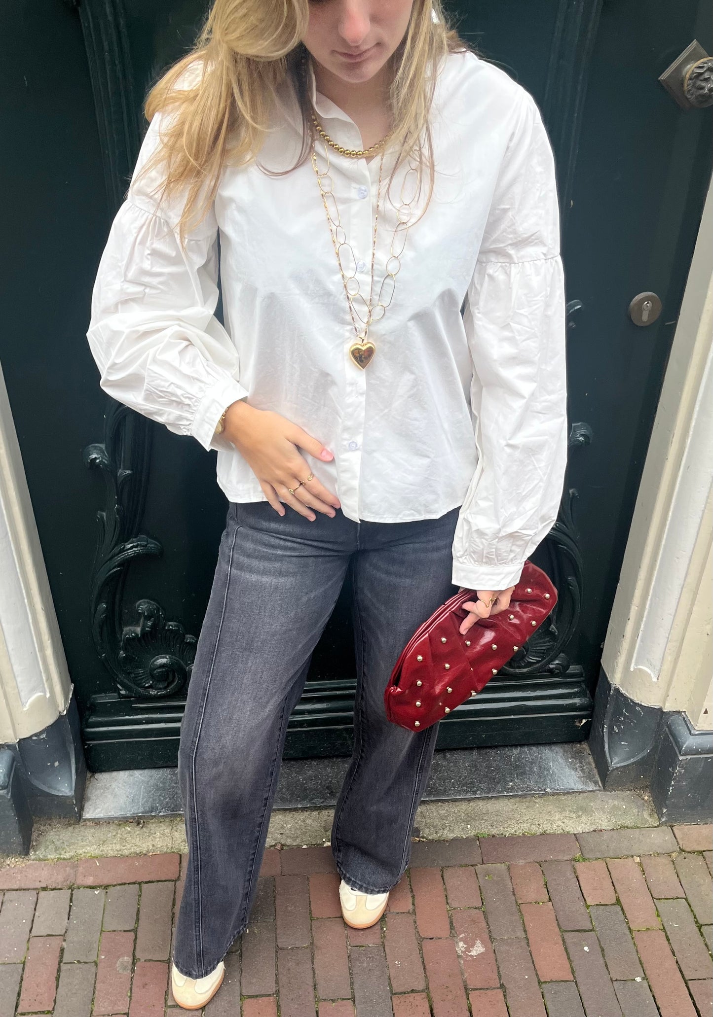 Blouse Astrid Wit voor dames