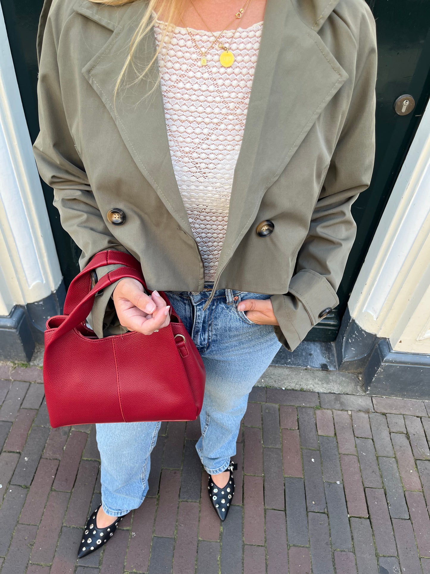 Tas Lilly Bordeaux voor dames