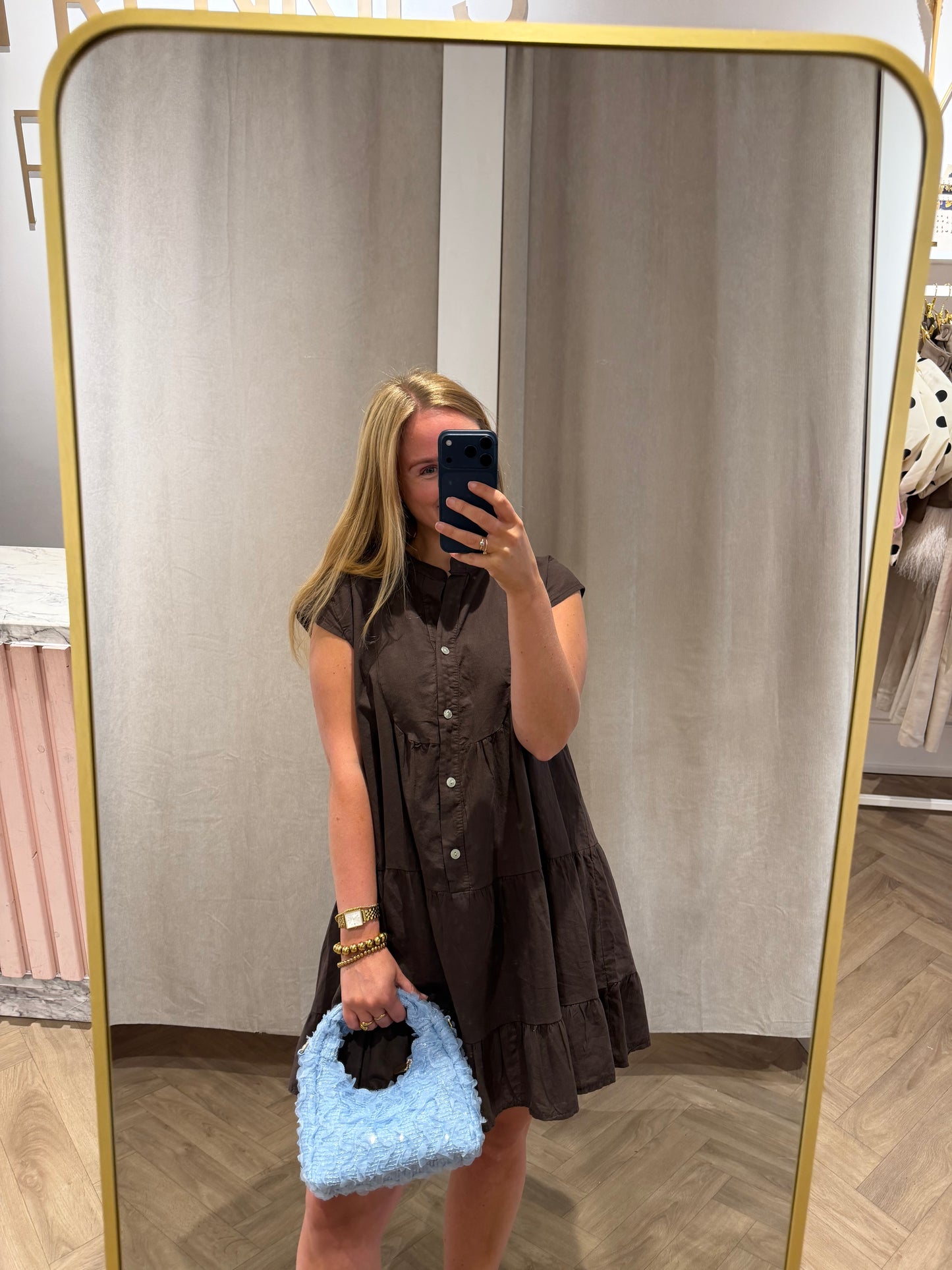 Dress Rosa Brown voor dames