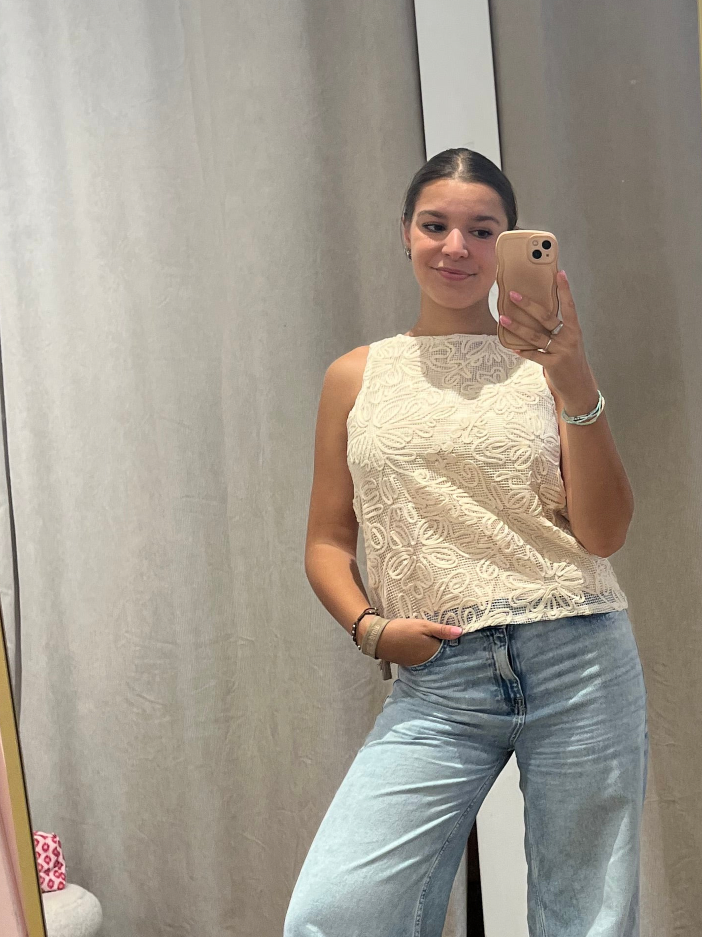 Top Daan Offwhite voor dames