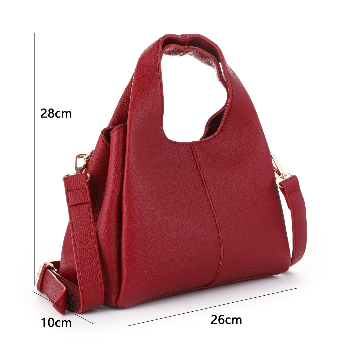 Tas Lilly Bordeaux voor dames
