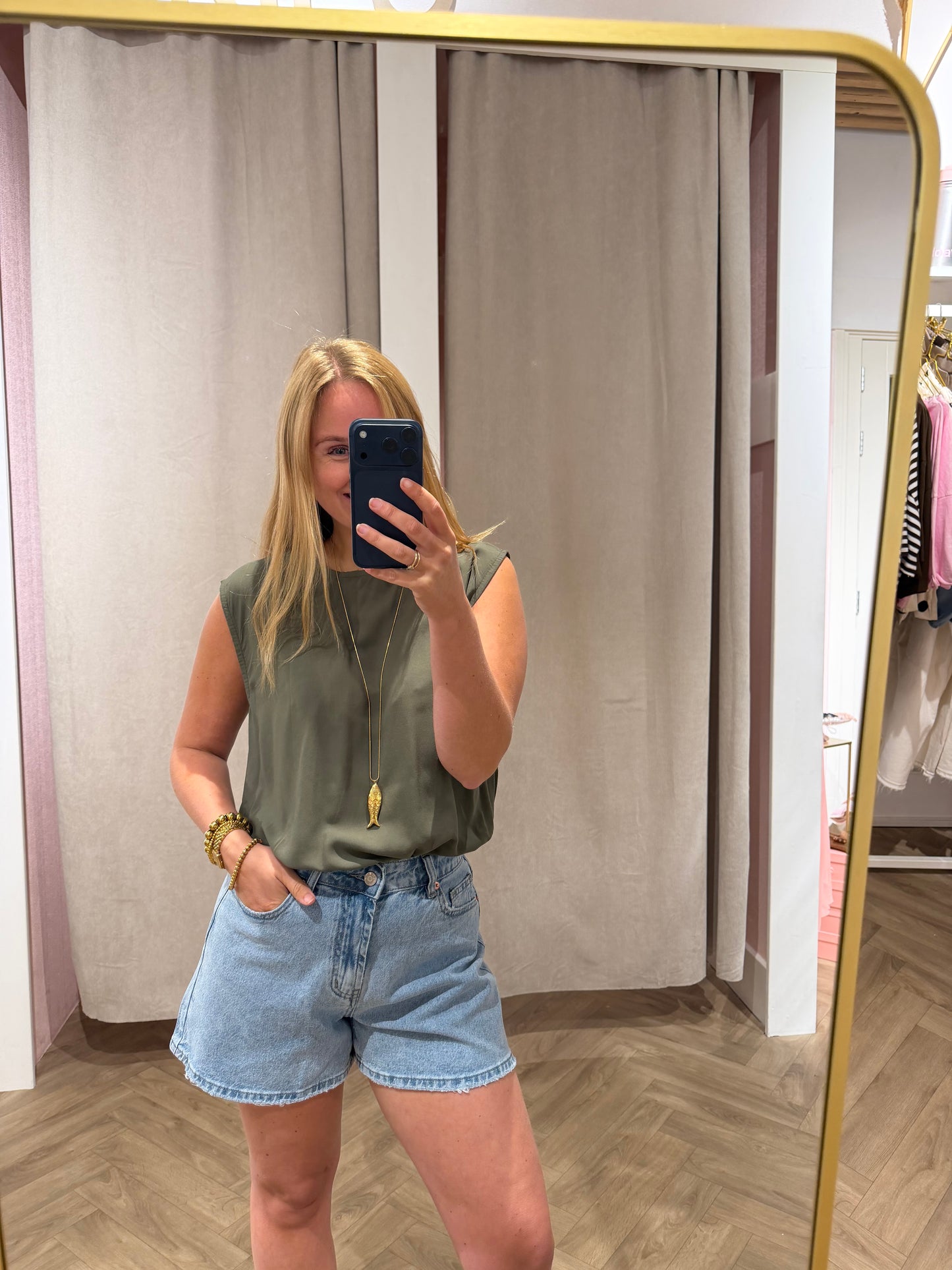 Short Lina Blue voor dames