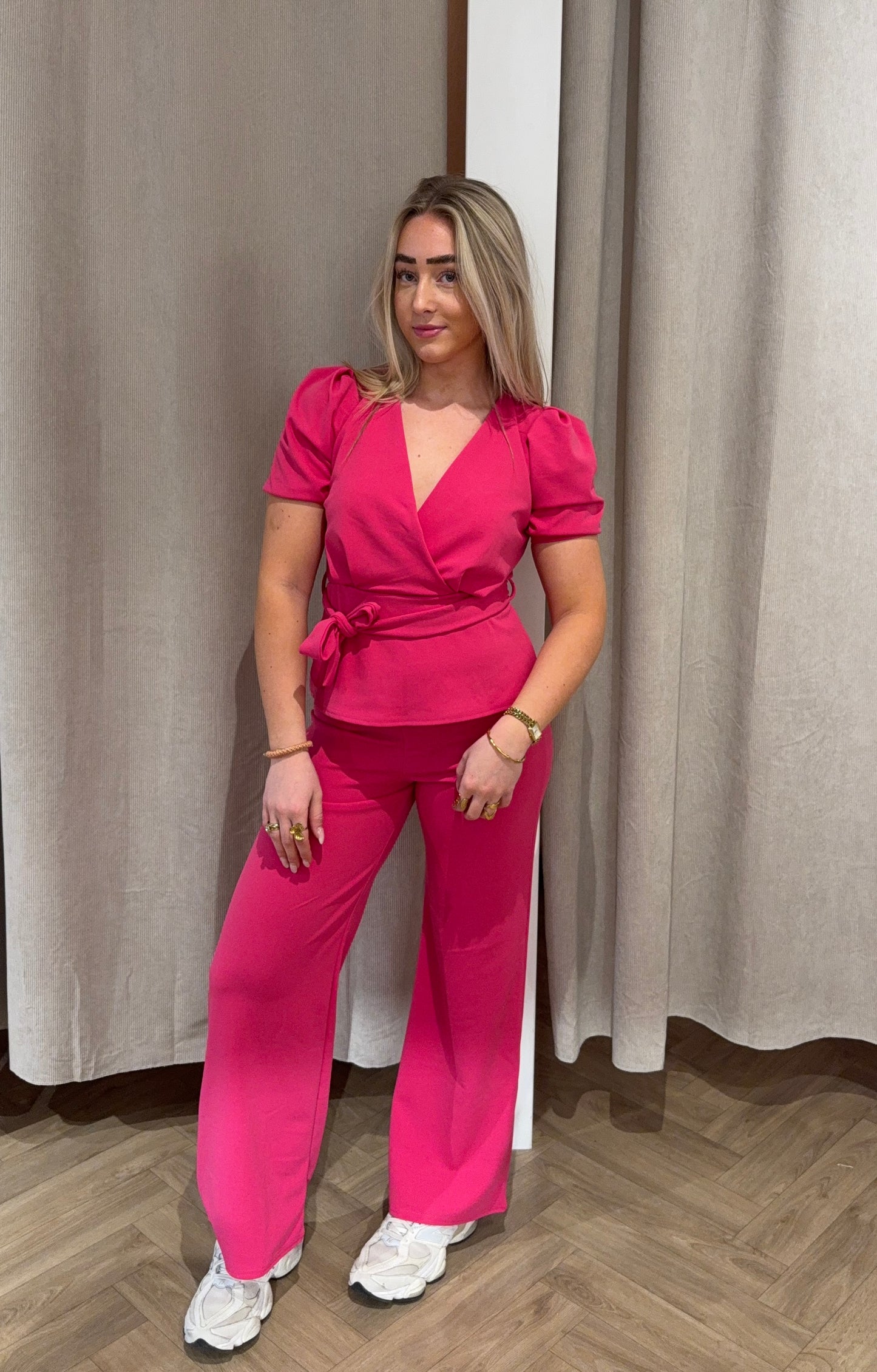 Broek Mathilde Roze voor dames