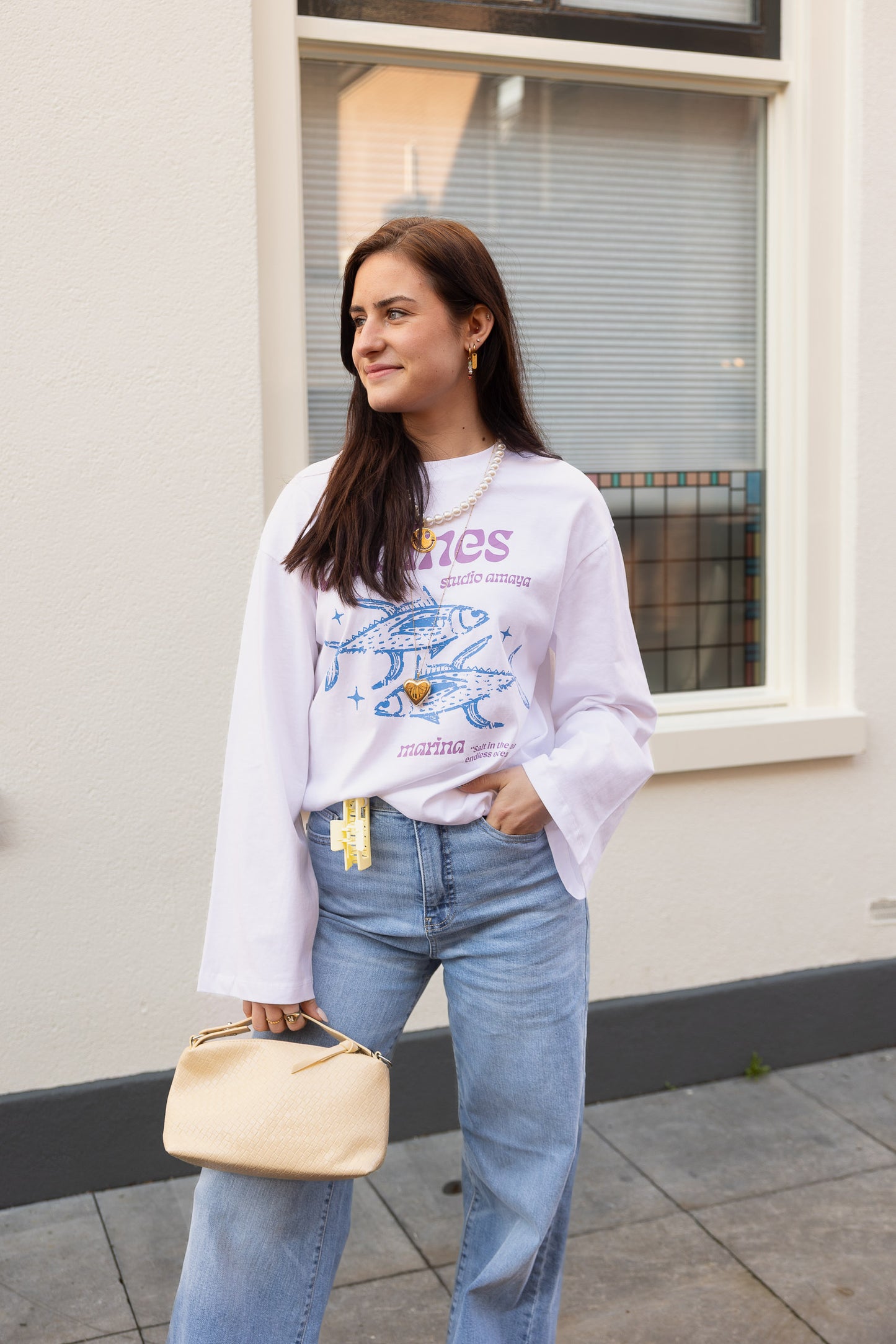 Top Sardines Wit voor dames