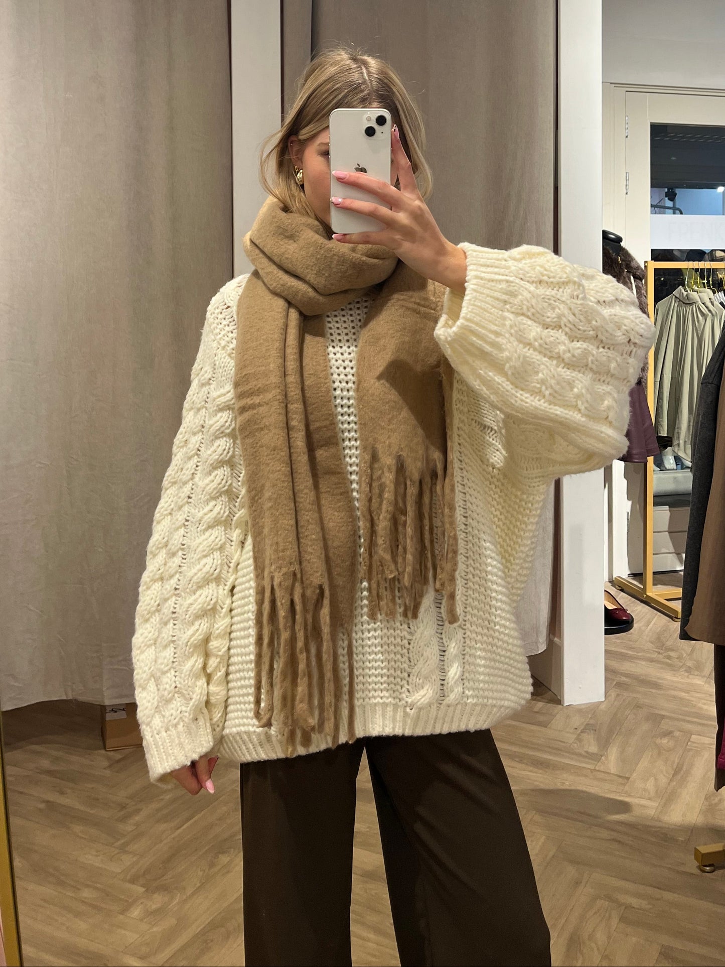 Sjaal Camel voor dames