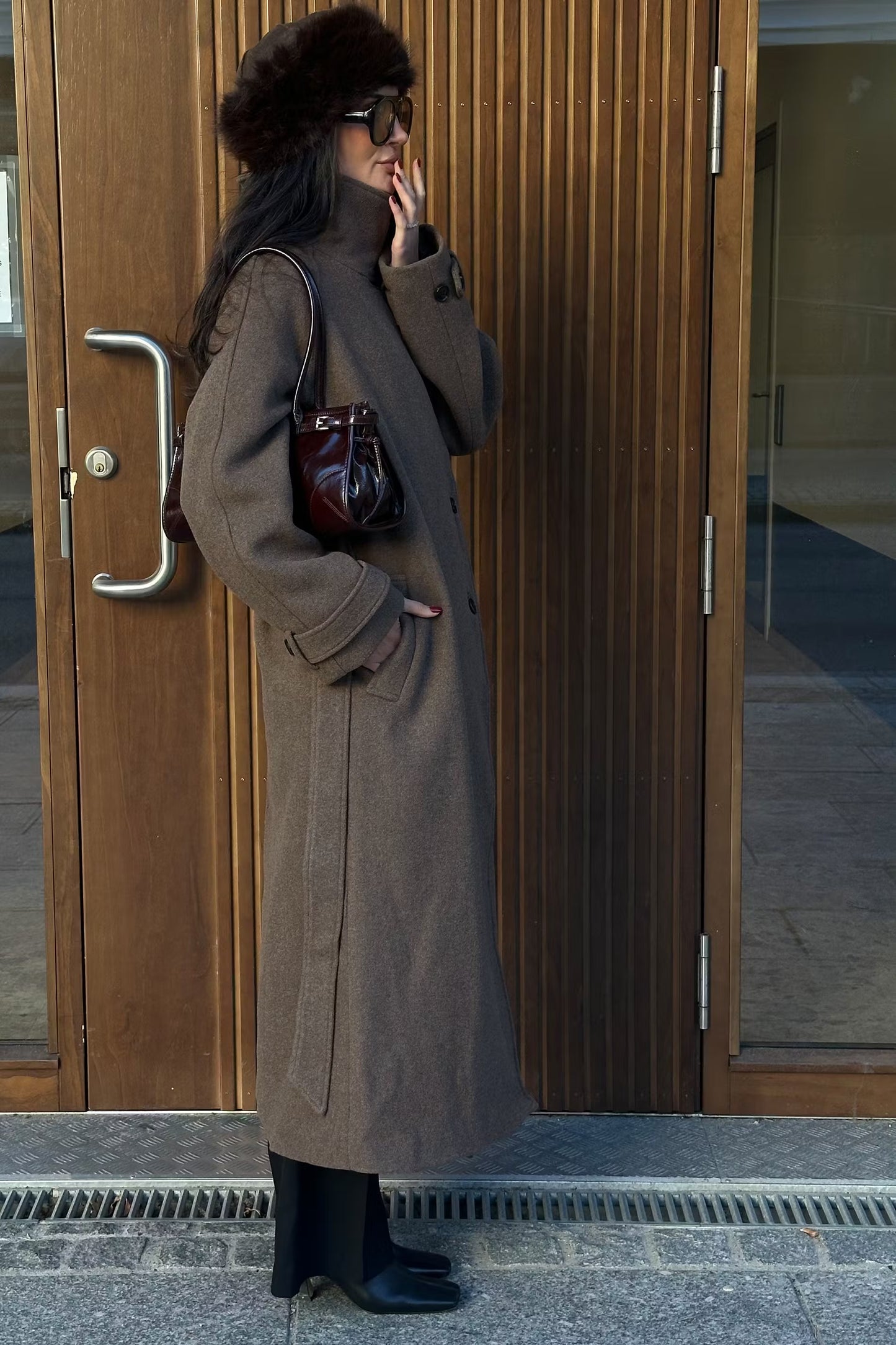 Jas Jill Bruin voor dames