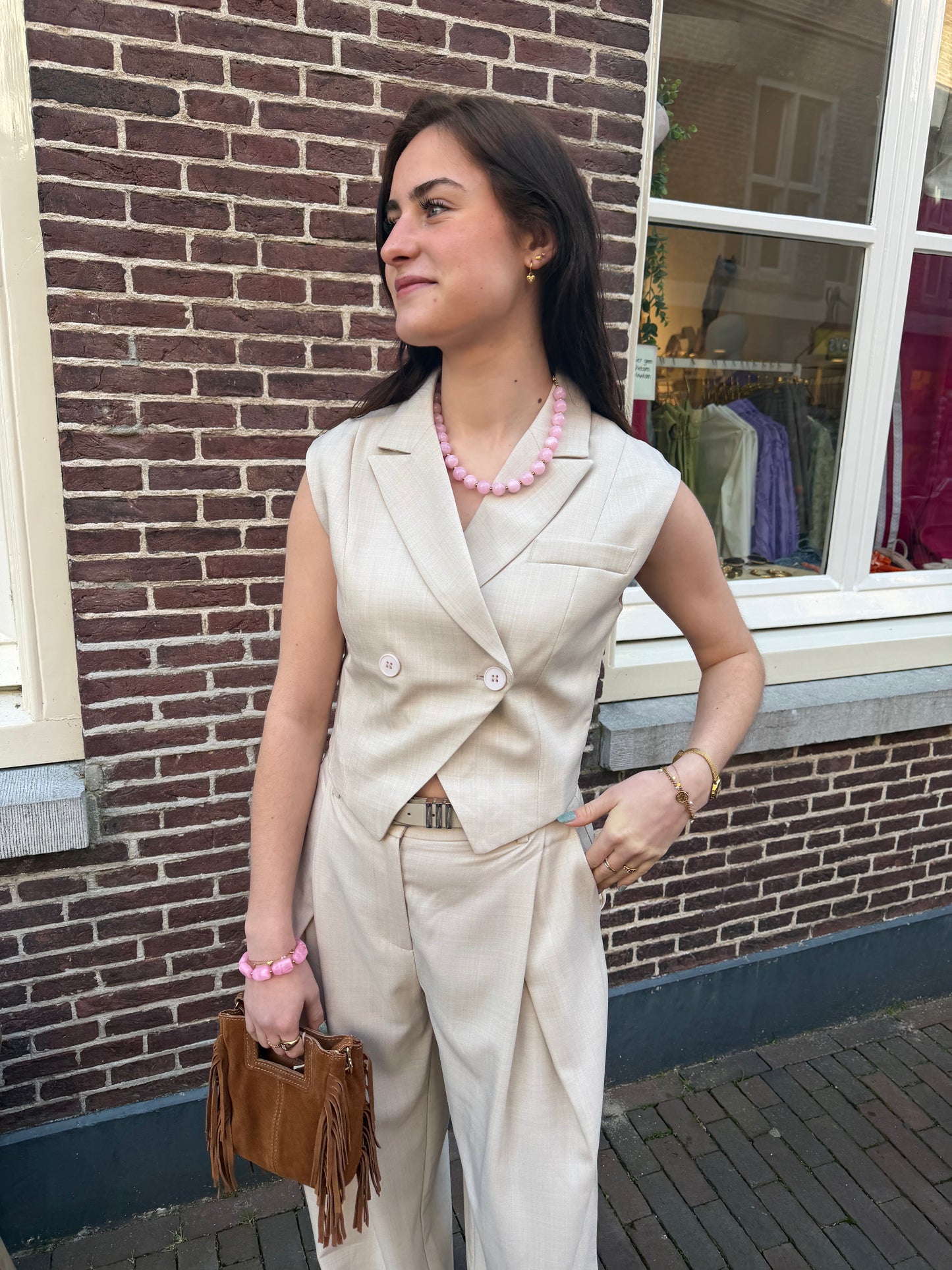 Broek Aya Sand voor dames