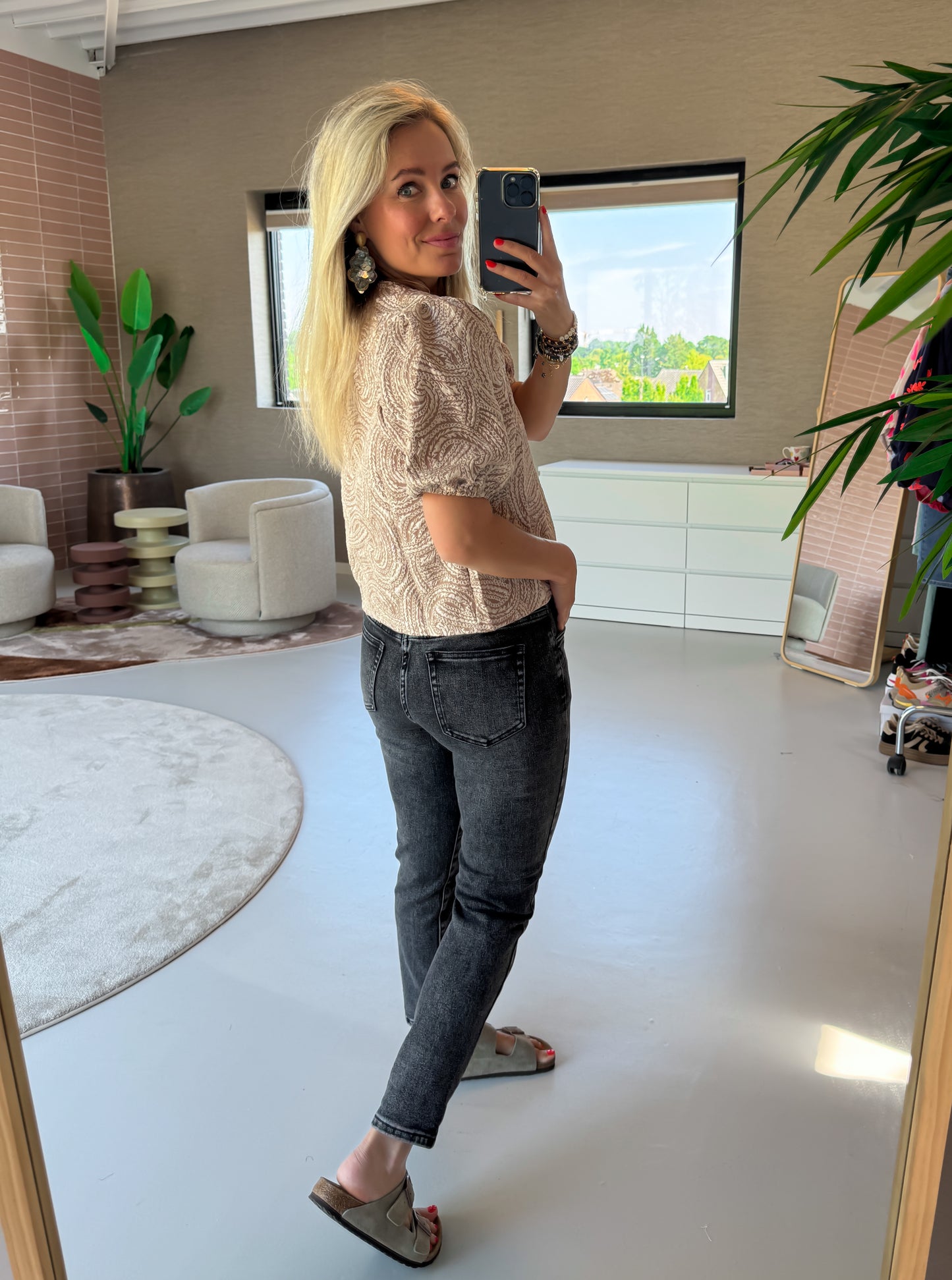 Top Elora Beige voor dames