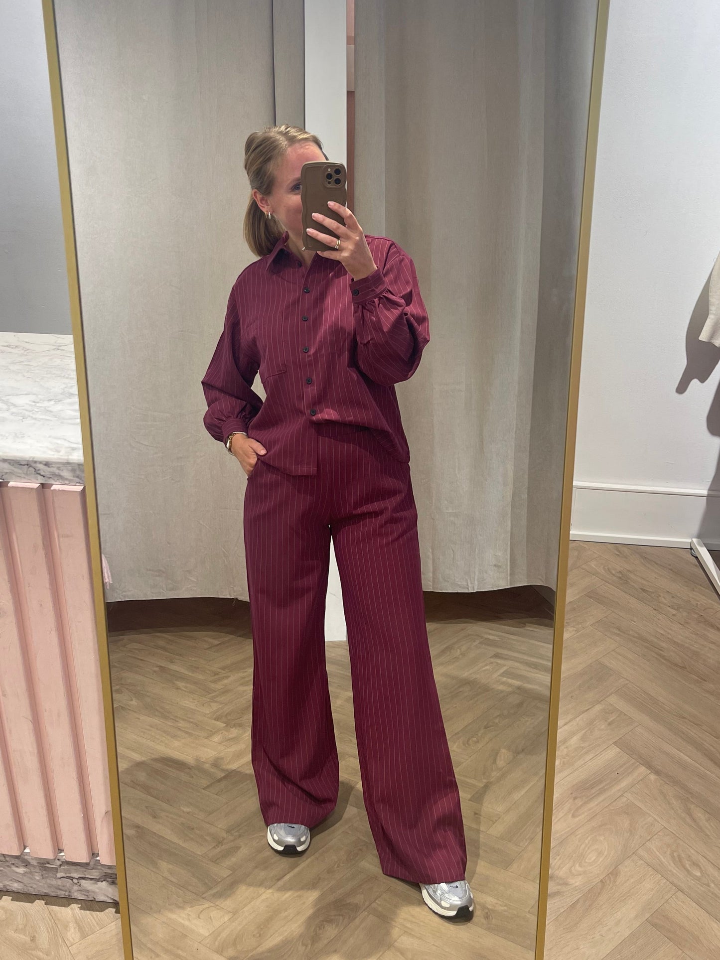 Broek Verina Bordeaux voor dames