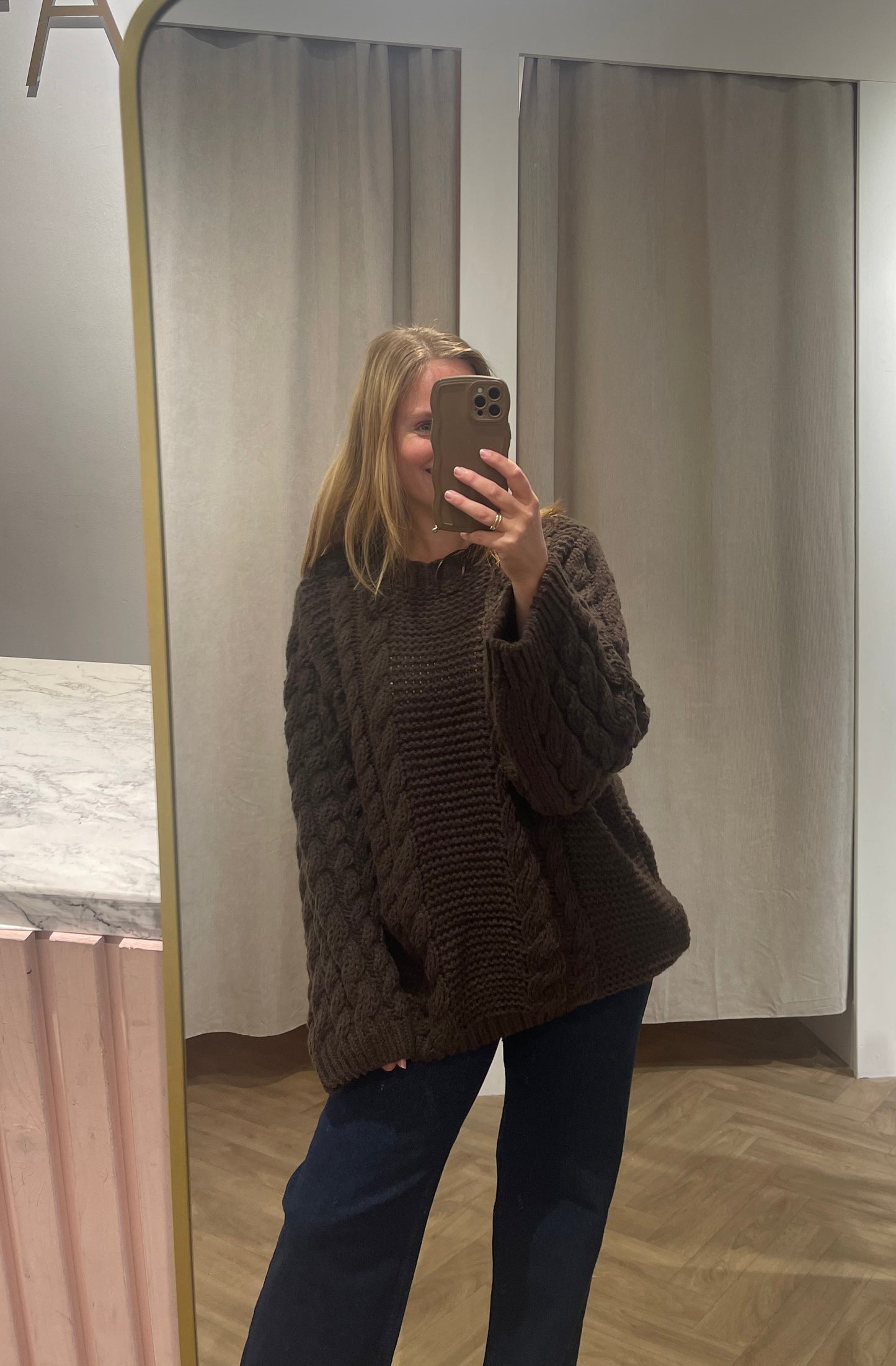 Trui Lizzy Bruin voor dames