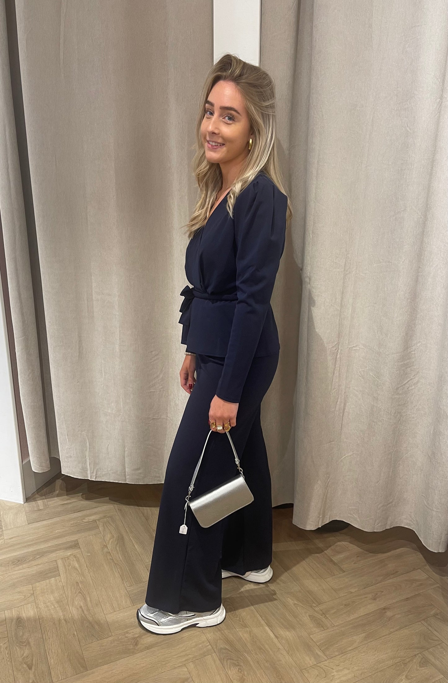 Broek Mathilde Navy voor dames