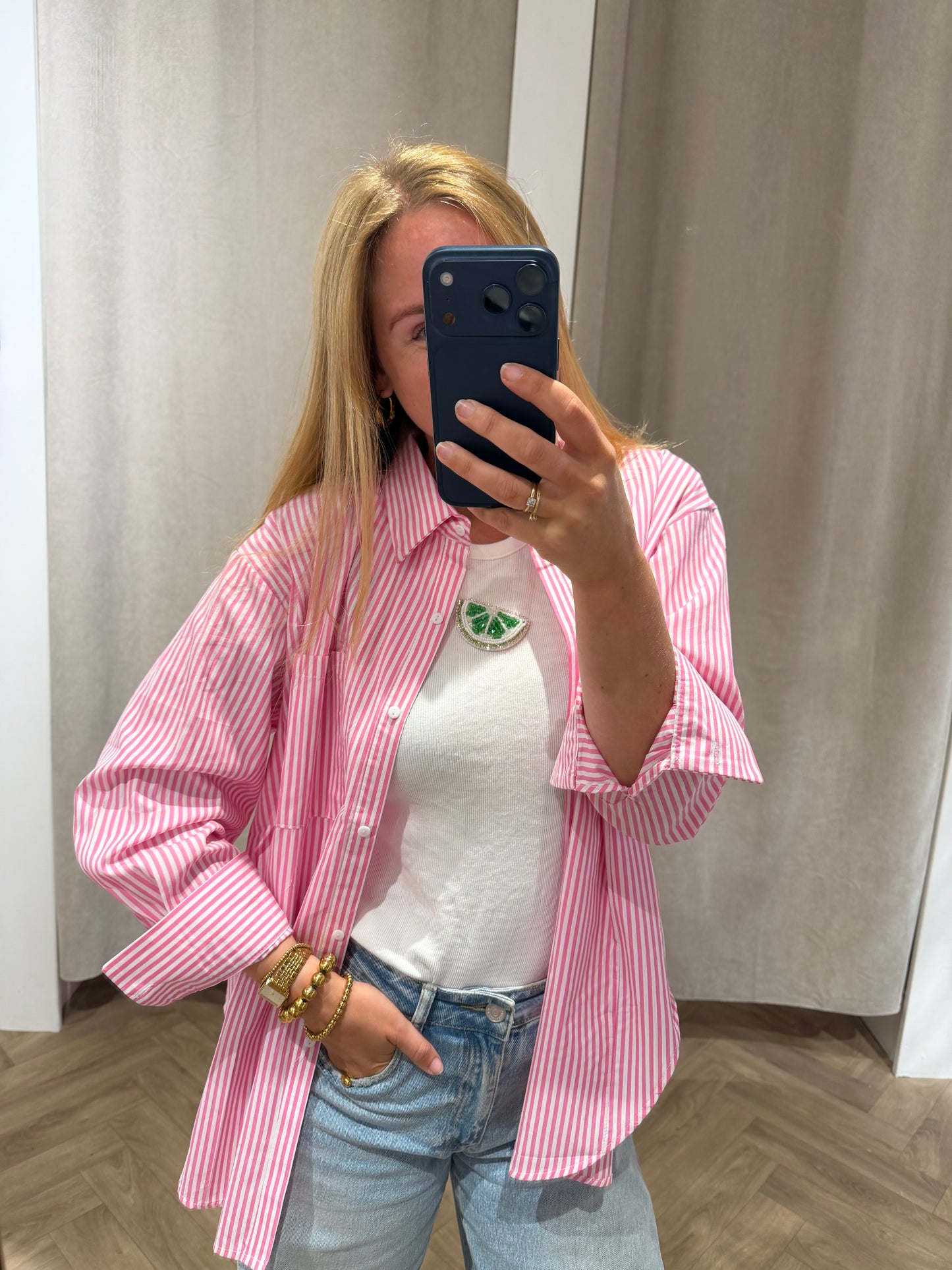 Blouse Nora Pink voor dames