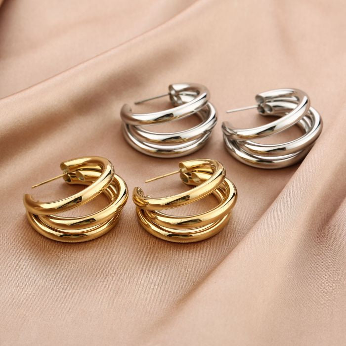 Oorbel Cato Gold voor dames