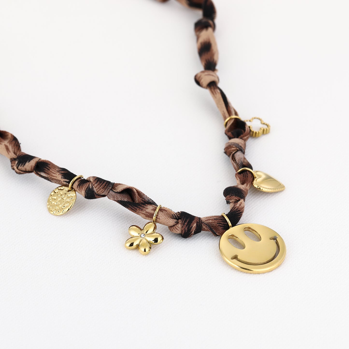 Ketting Leo Smiley voor dames