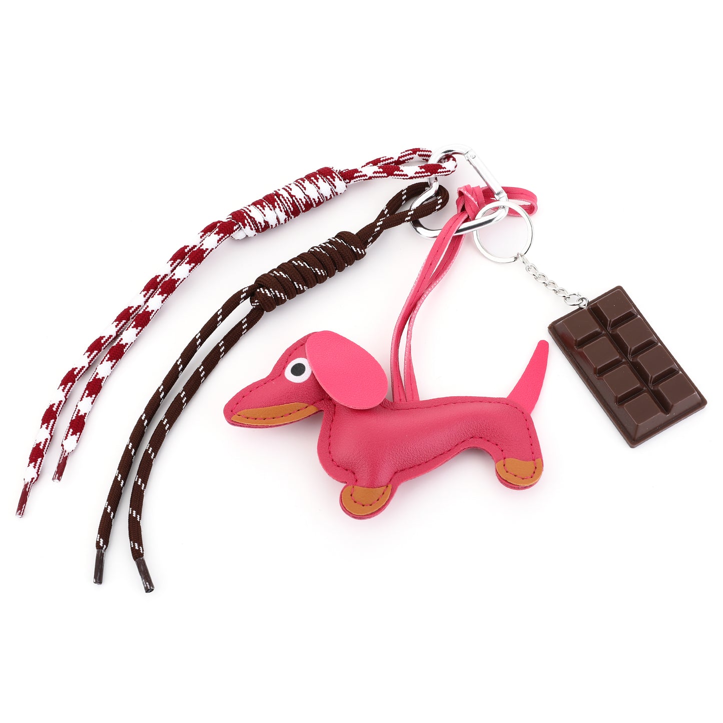 Sleutelhanger Hond Roze voor dames
