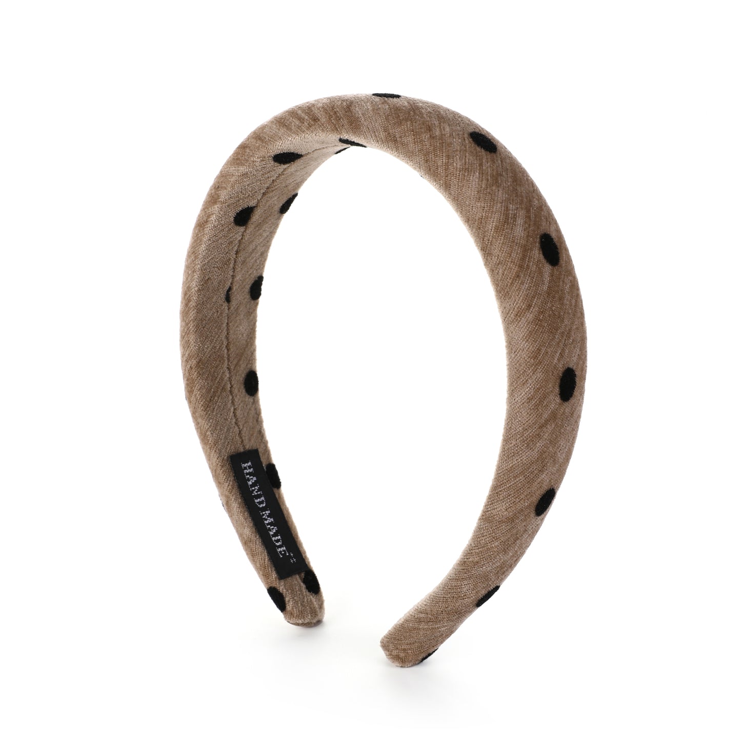 Haarband Dot Taupe voor dames
