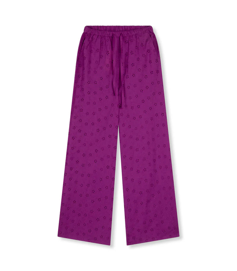 Broek Luna Paars voor dames