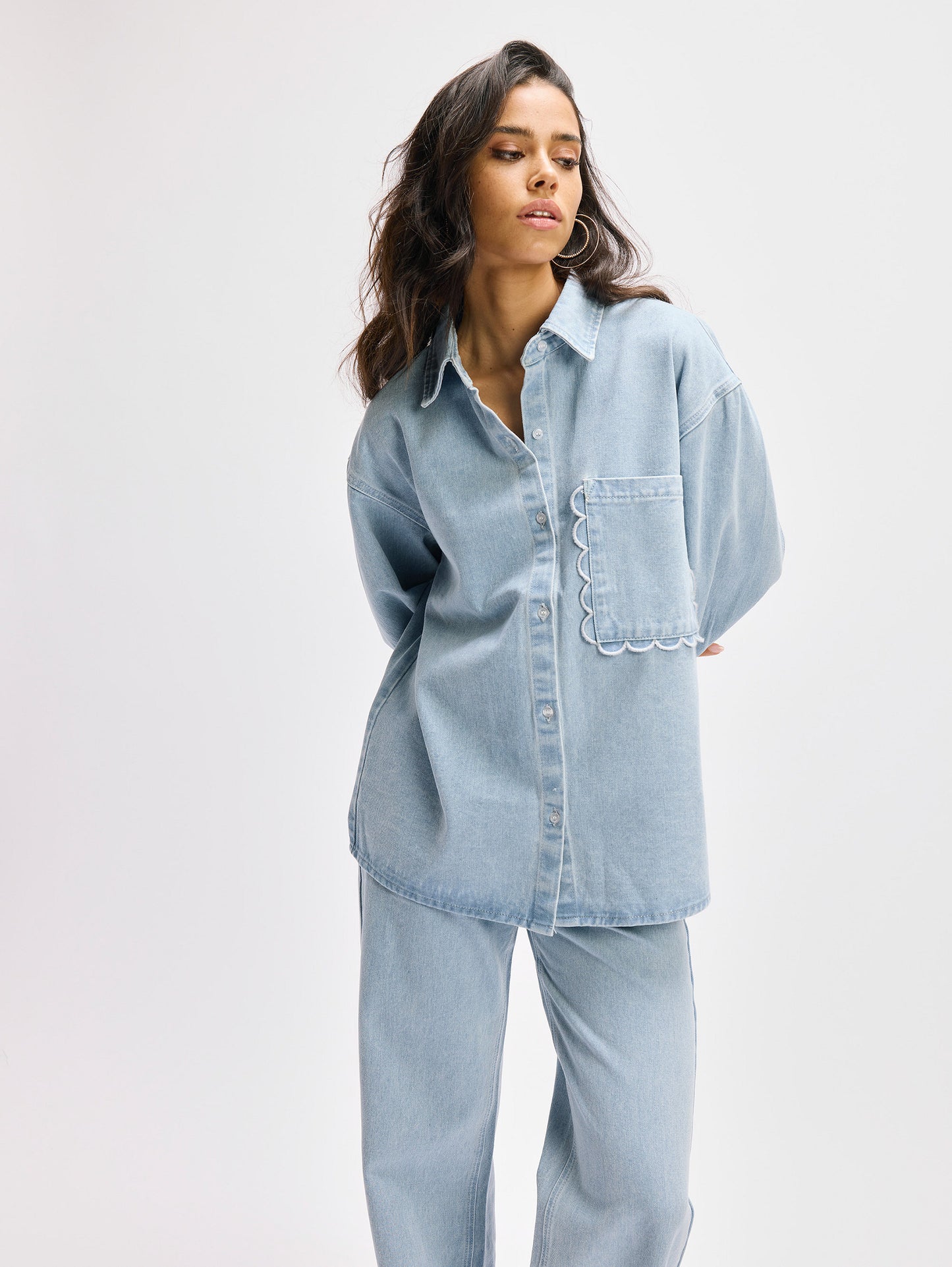 Blouse Jealy Denim voor dames