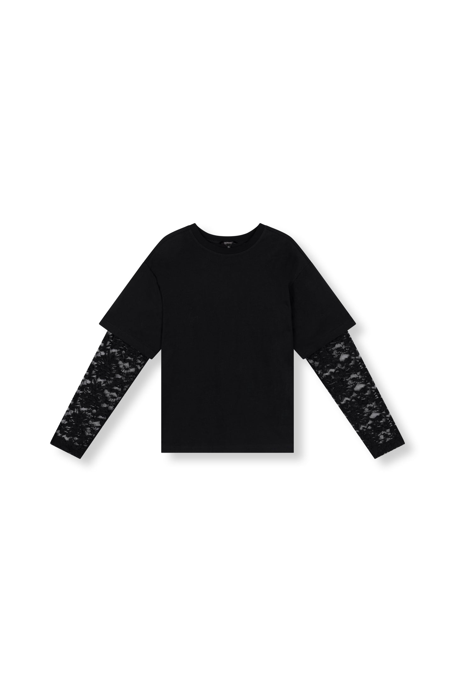 T-shirt Teddy Zwart voor dames