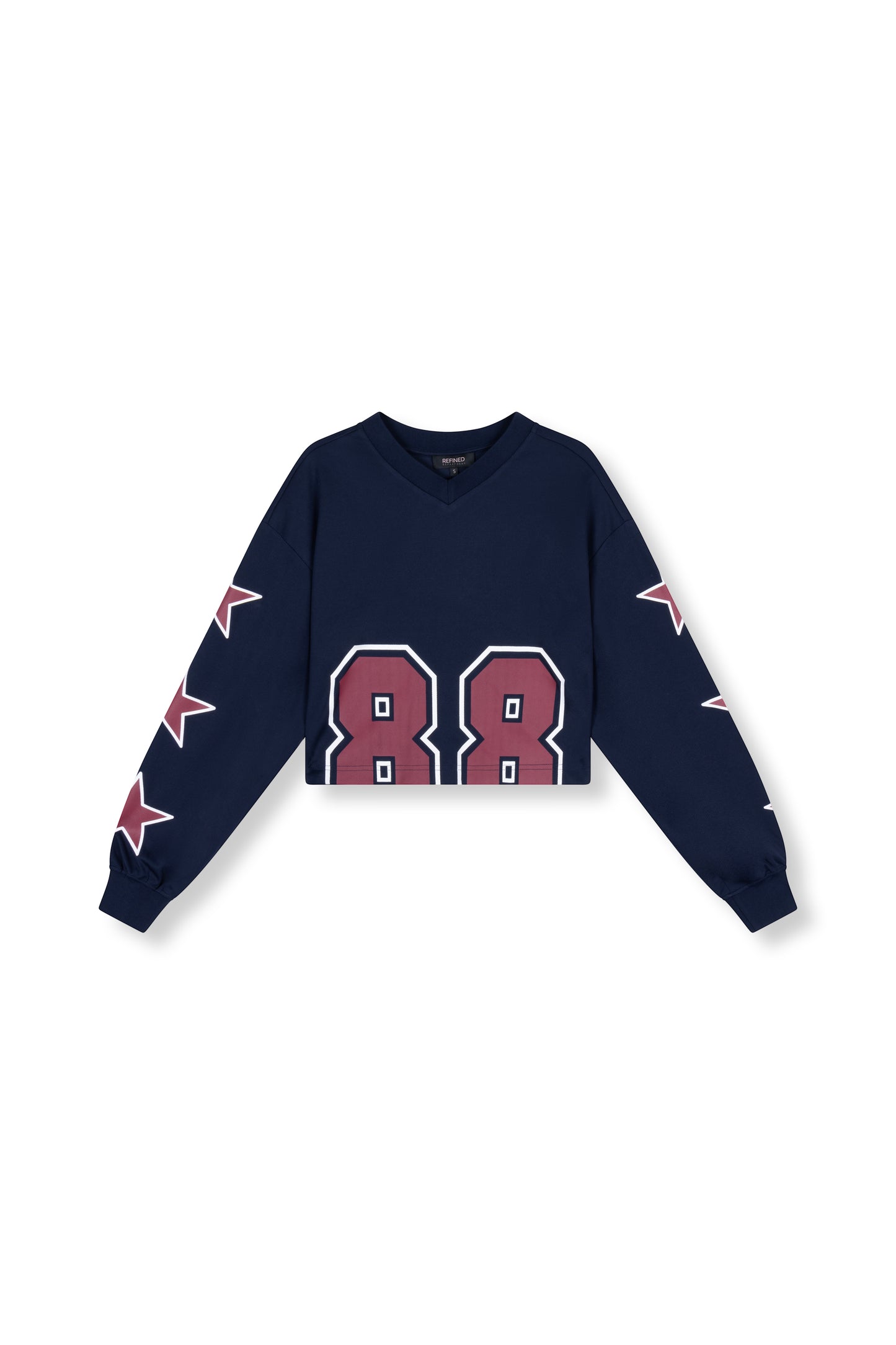 Longsleeve Ulla Navy voor dames